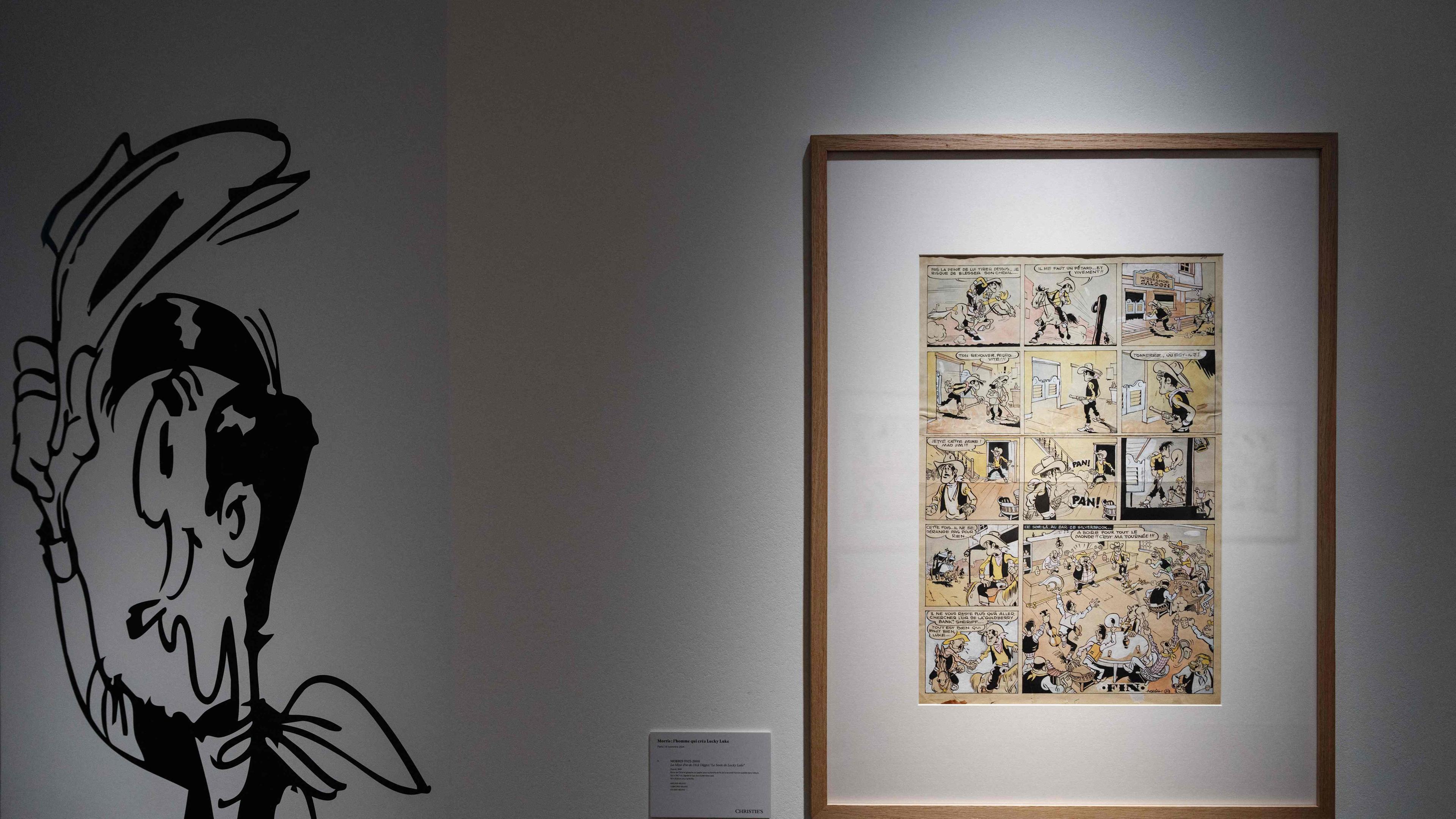 Lucky-Luke-Originale erzielen bei Auktion bei Christie's in Paris 2,2 Millionen Euro