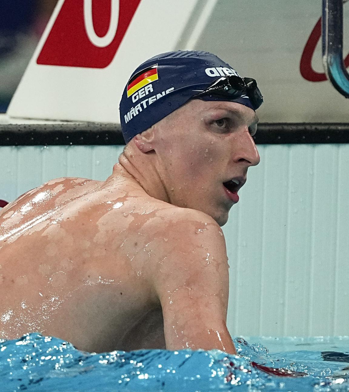 Schwimmer Lukas Märtens