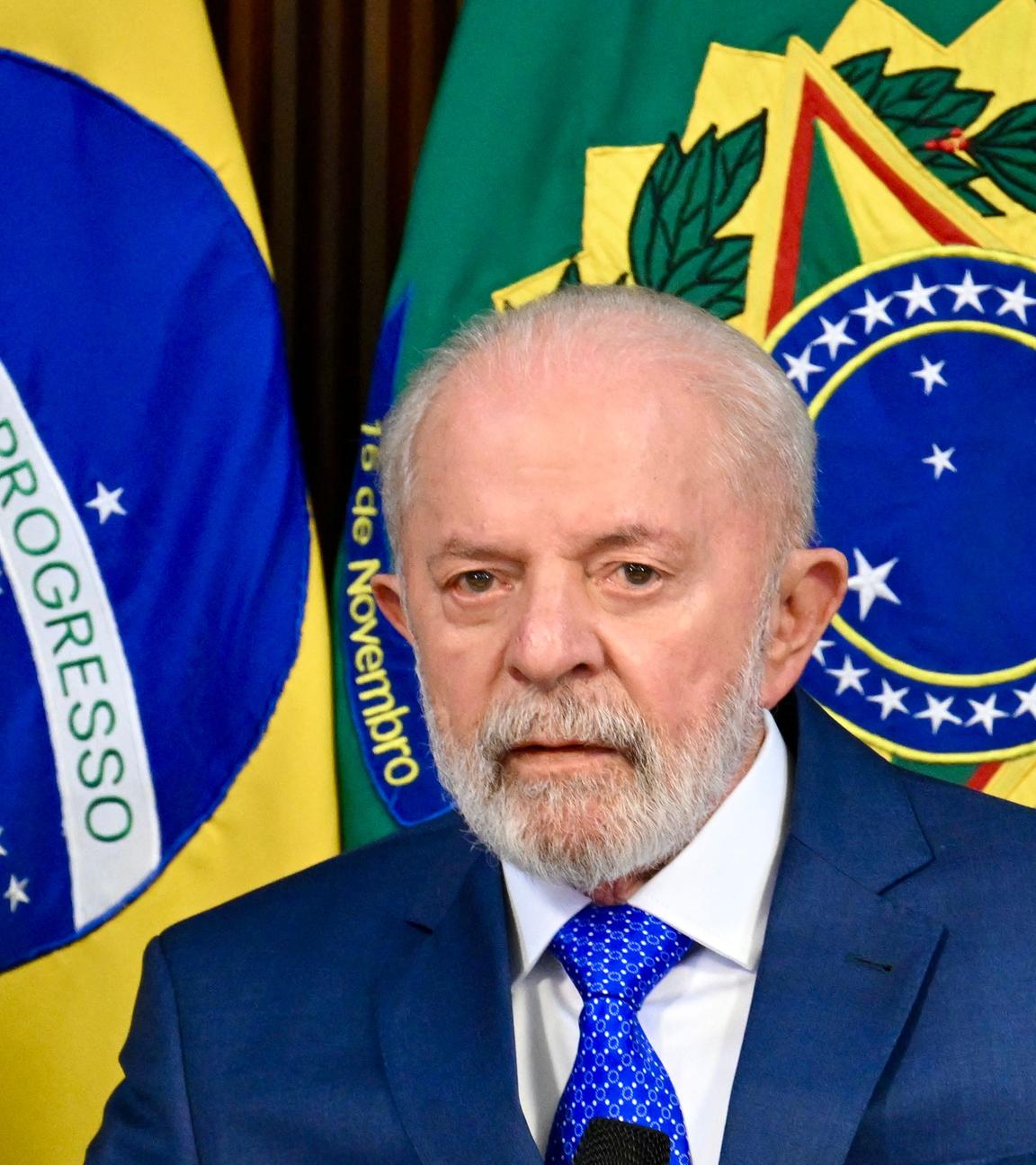 Präsident von Brasilien Lula da Silva.