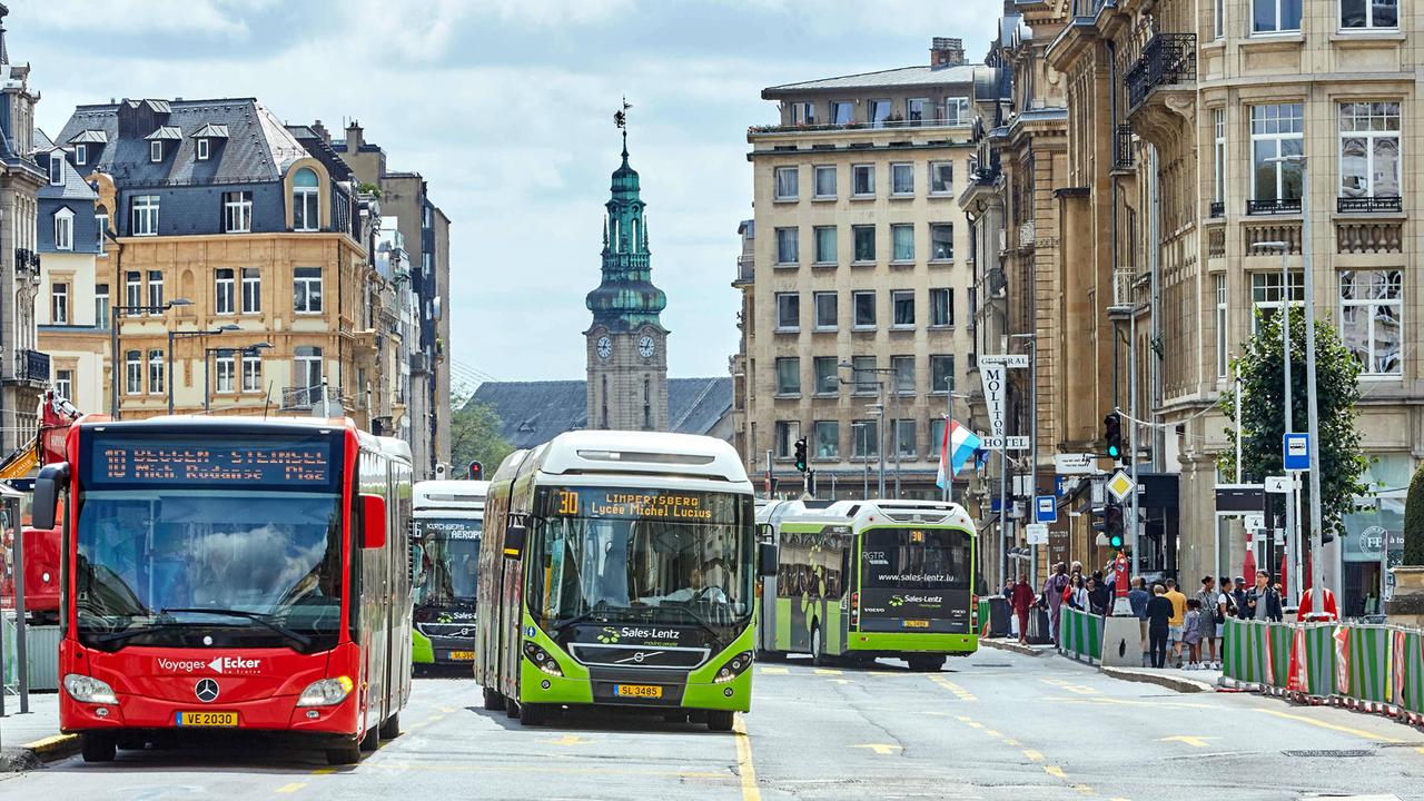 Als Erstes Land Der Welt Luxemburg Macht Bus Und Bahn Kostenlos Zdfheute