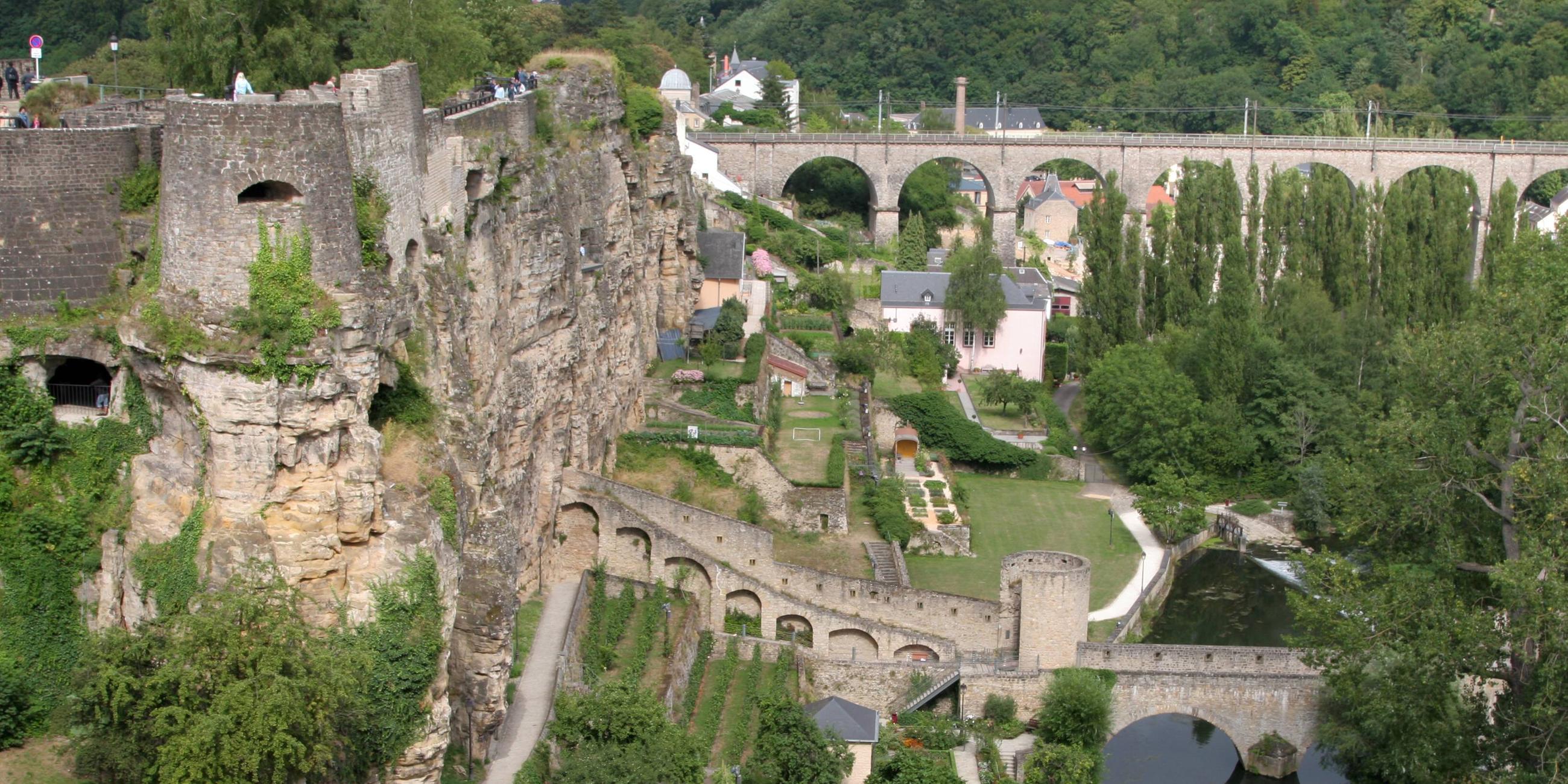 Festung Bockfelsen in Luxemburg