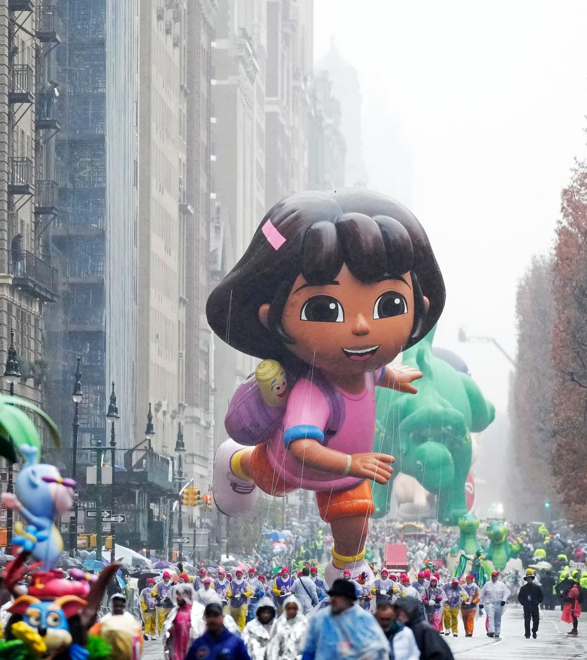 Dora die Entdeckerin auf der Macy's Thanksgiving Parade