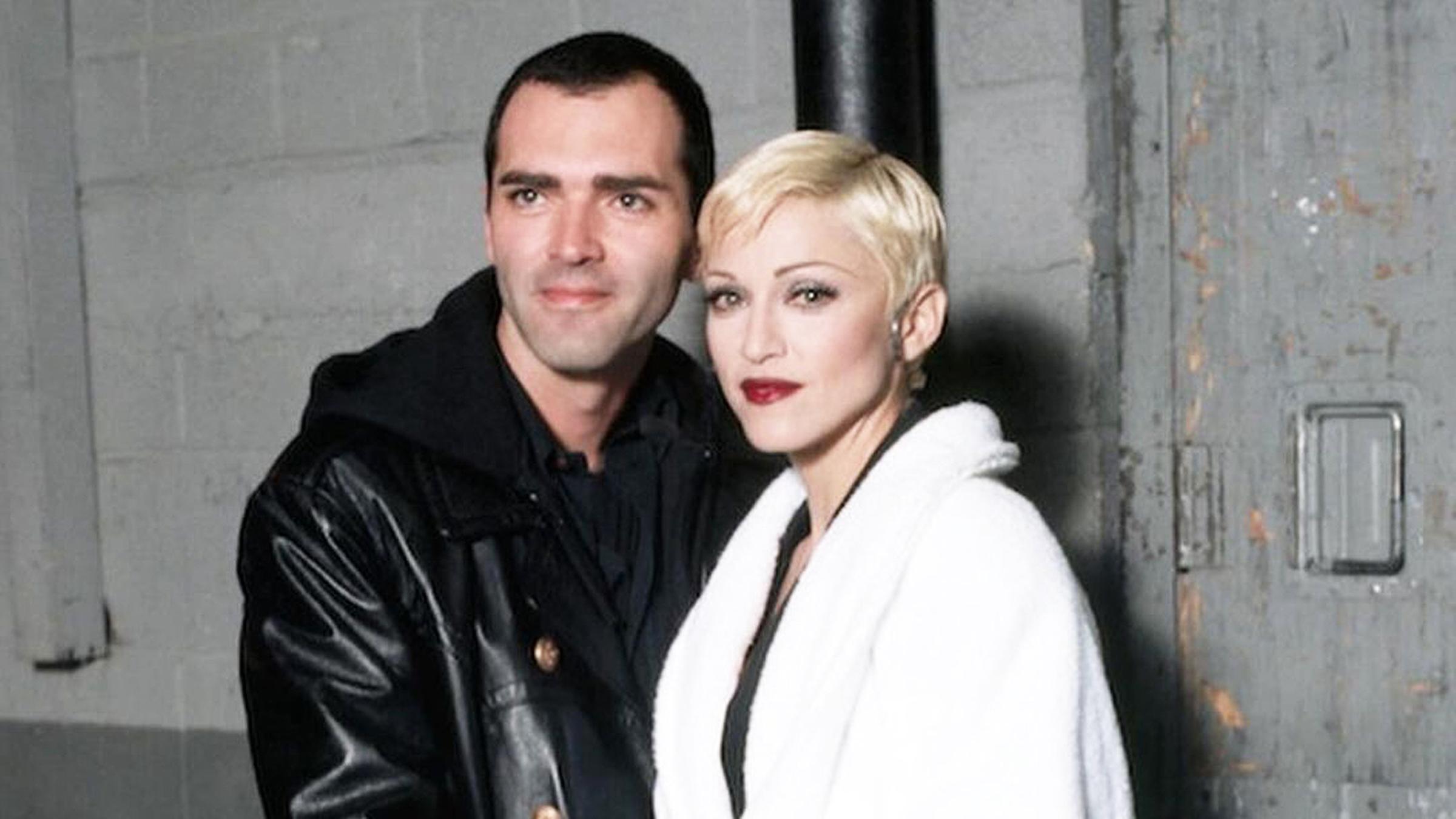 Madonna mit ihrem jüngeren Bruder Christopher Ciccone