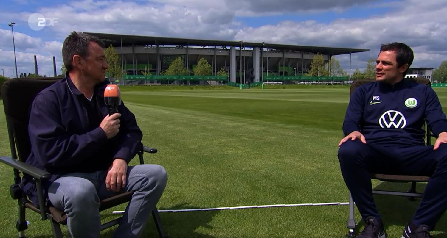 VfL-Sportdirektor Marcel Schäfer im ZDF-Interview