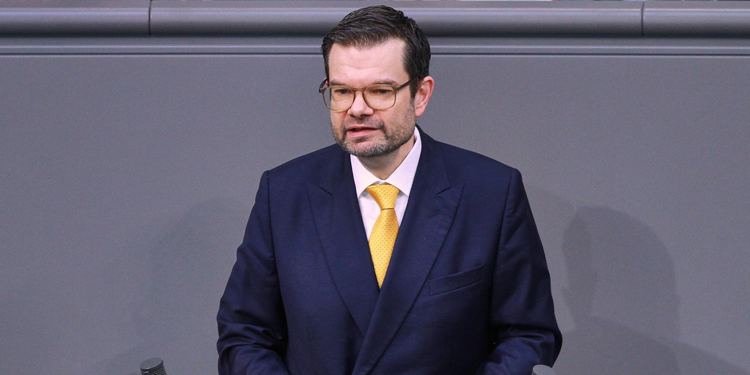 Archiv: Marco Buschmann, aufgenommen am 13.09.2024 im Deutschen Bundestag