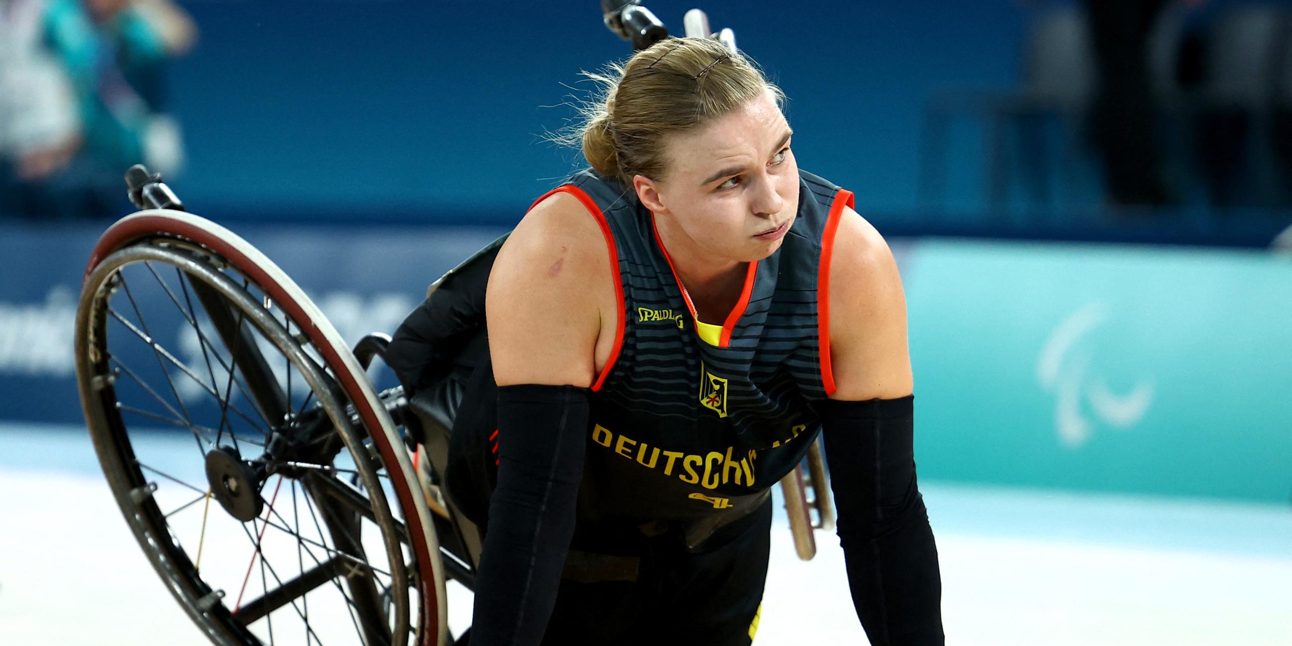 Paris 2024 Paralympics – Rollstuhlbasketball – Viertelfinale der Frauen – Kanada – Deutschland – Bercy Arena, Paris, Frankreich – 4. September 2024 