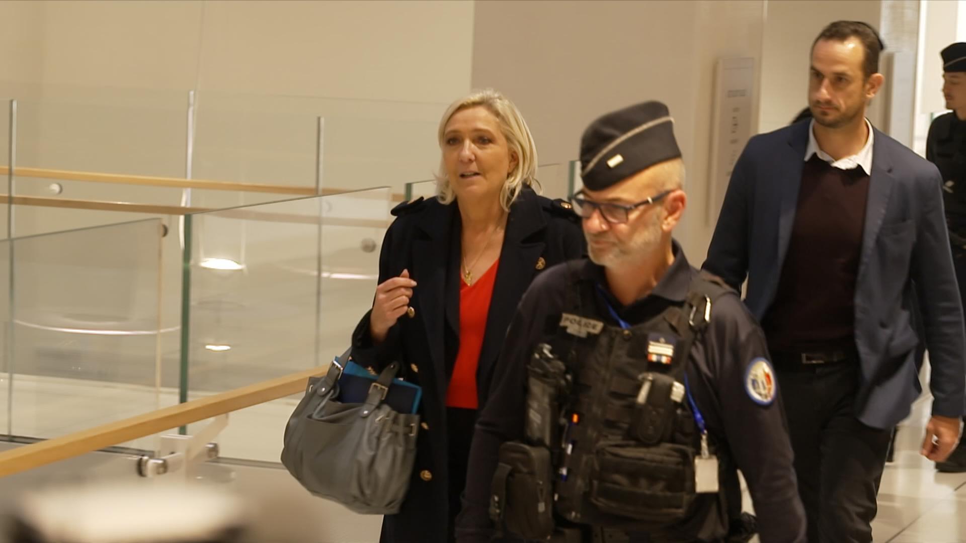 Marine Le Pen vor Gericht