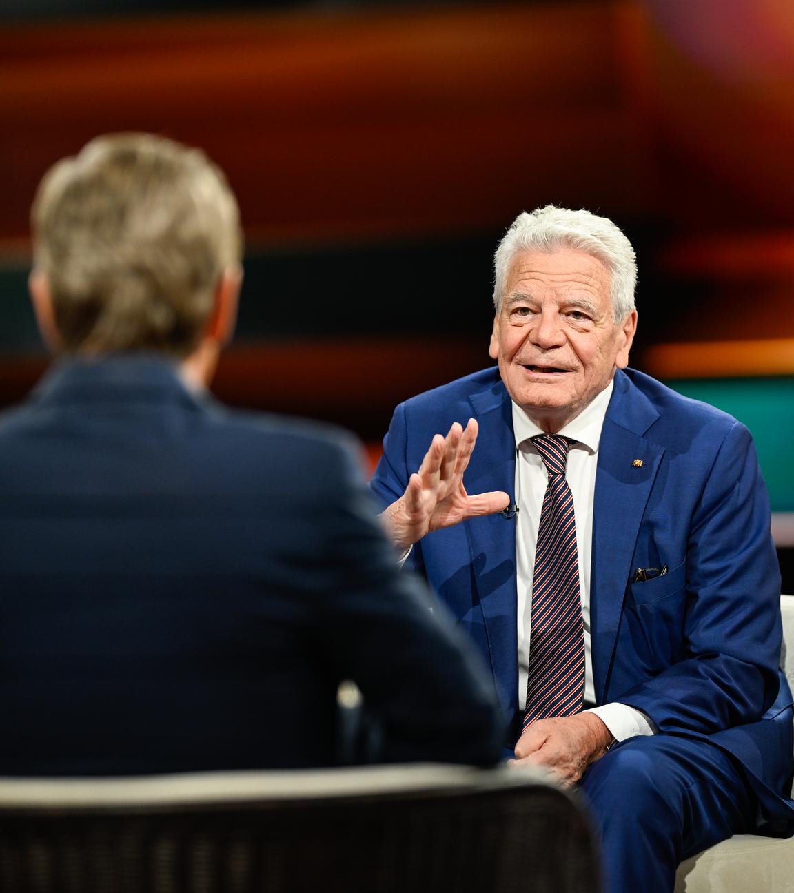 Markus Lanz vom 23. Juli 2024: Markus Lanz, Joachim Gauck