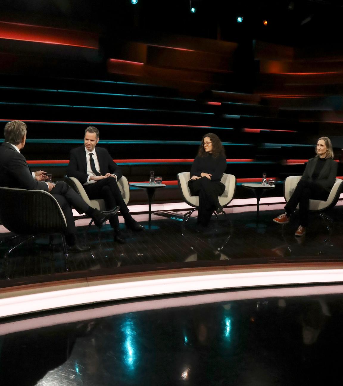 Markus Lanz vom 4. Dezember 2024: Markus Lanz, Christian Dürr, Henrike Roßbach, Kristin Helberg, Rüdiger Bachmann