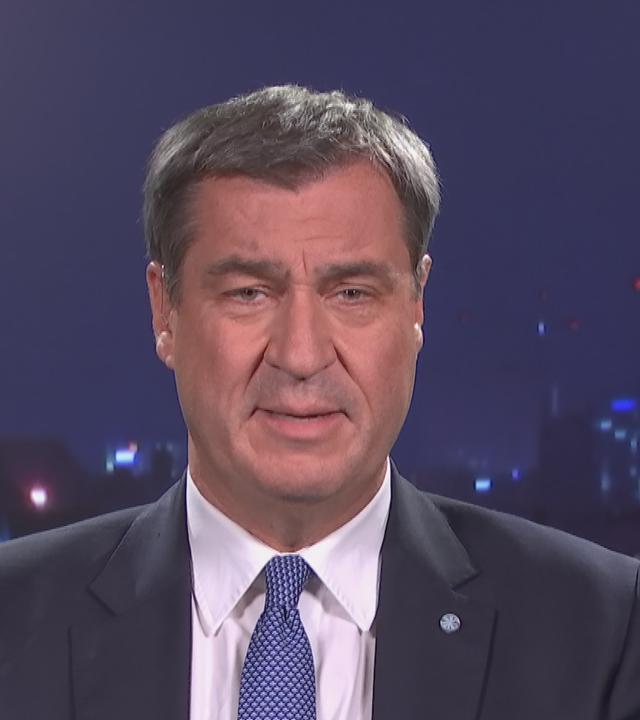 Markus Söder im ZDF zur Europwahl 2024