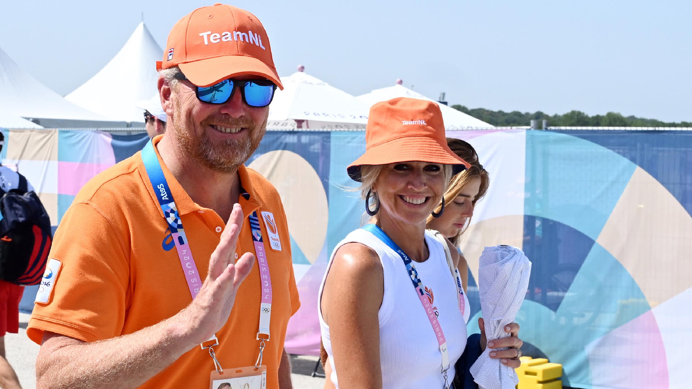 Als Fans in oranje - Maxima und Willem-Alexander bei Olympia