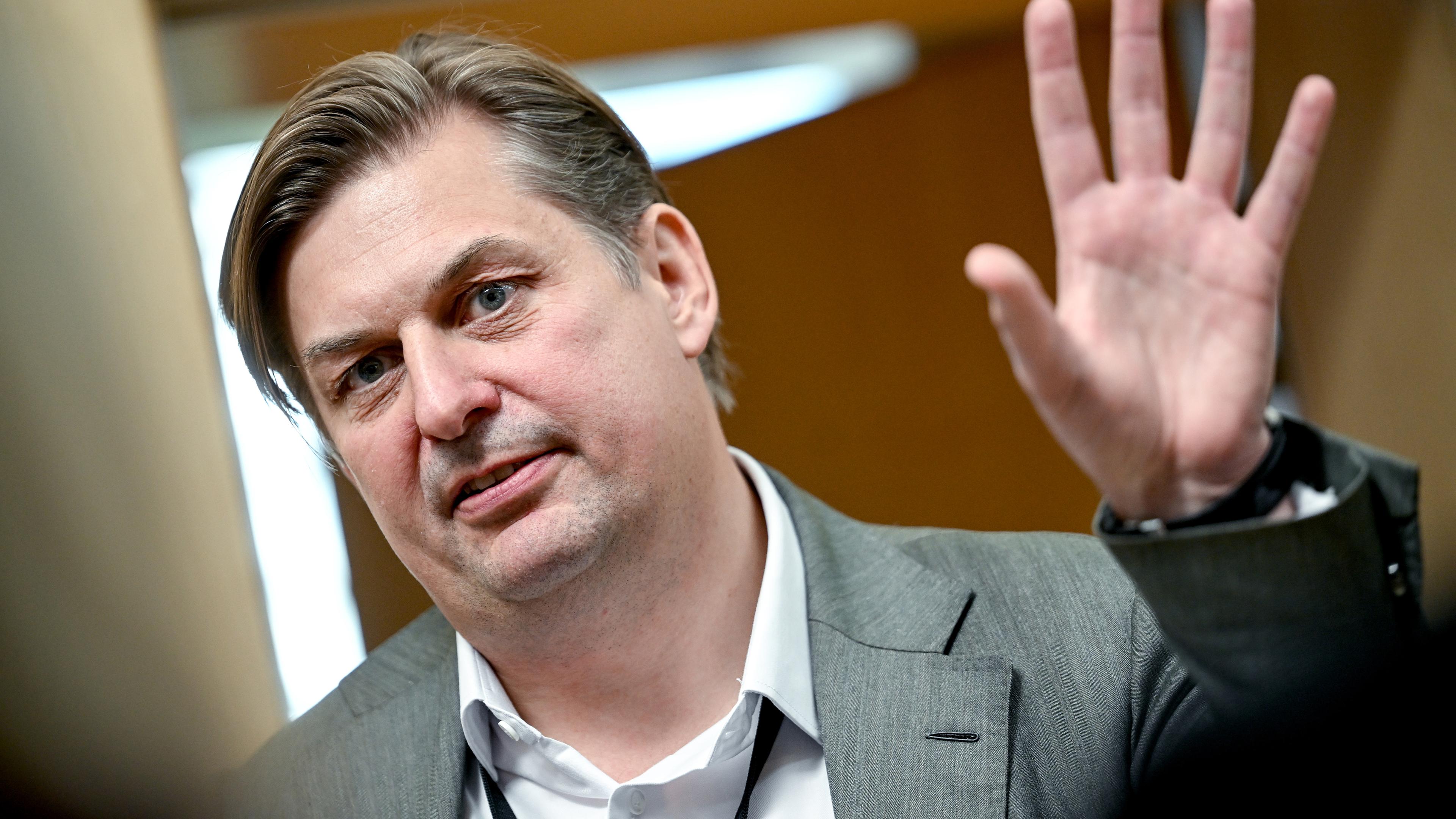 Berlin: Maximilian Krah, AfD-Spitzenkandidat zur Europawahl 2024