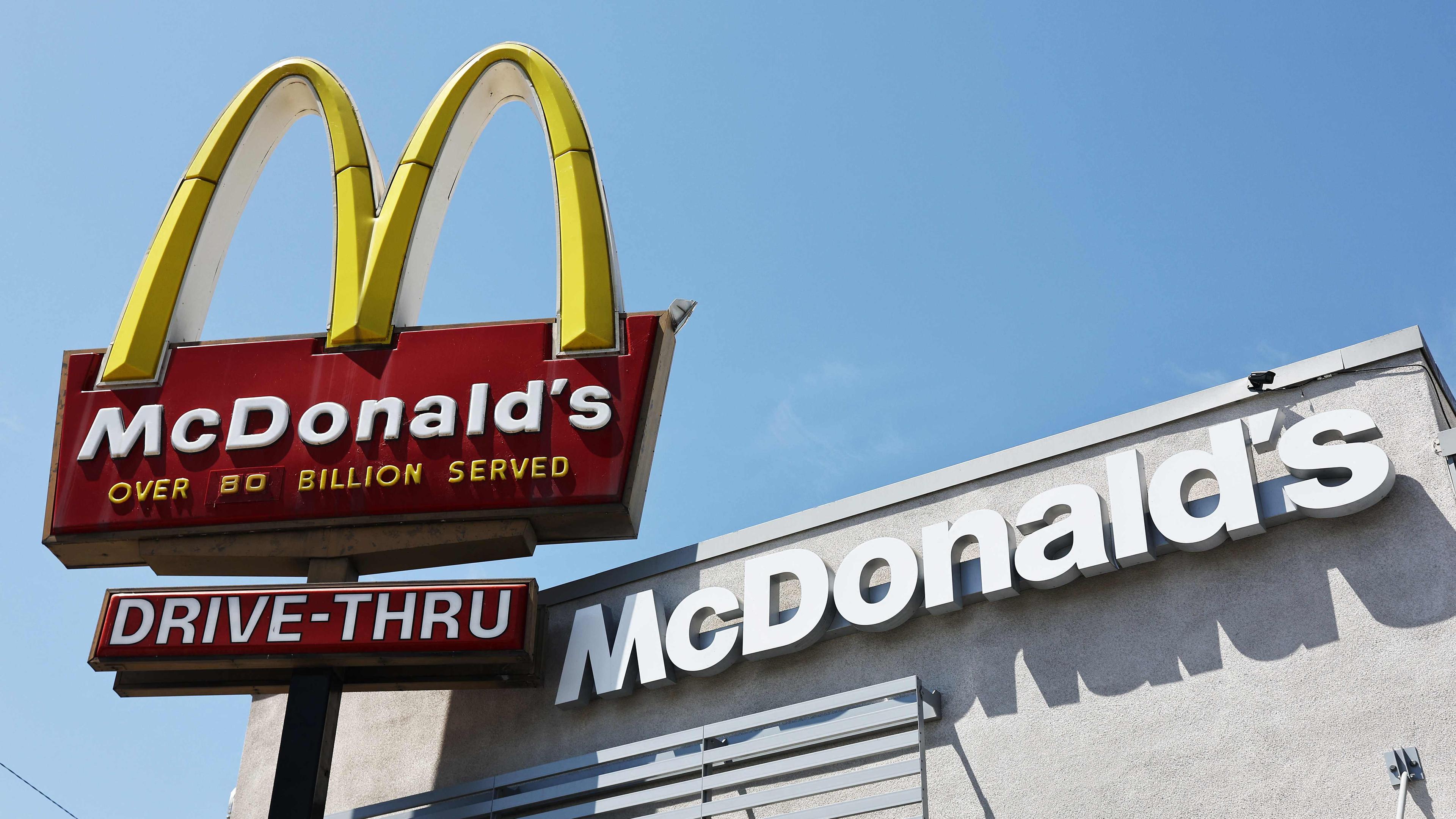 Ein Restaurant von McDonald's in den USA.