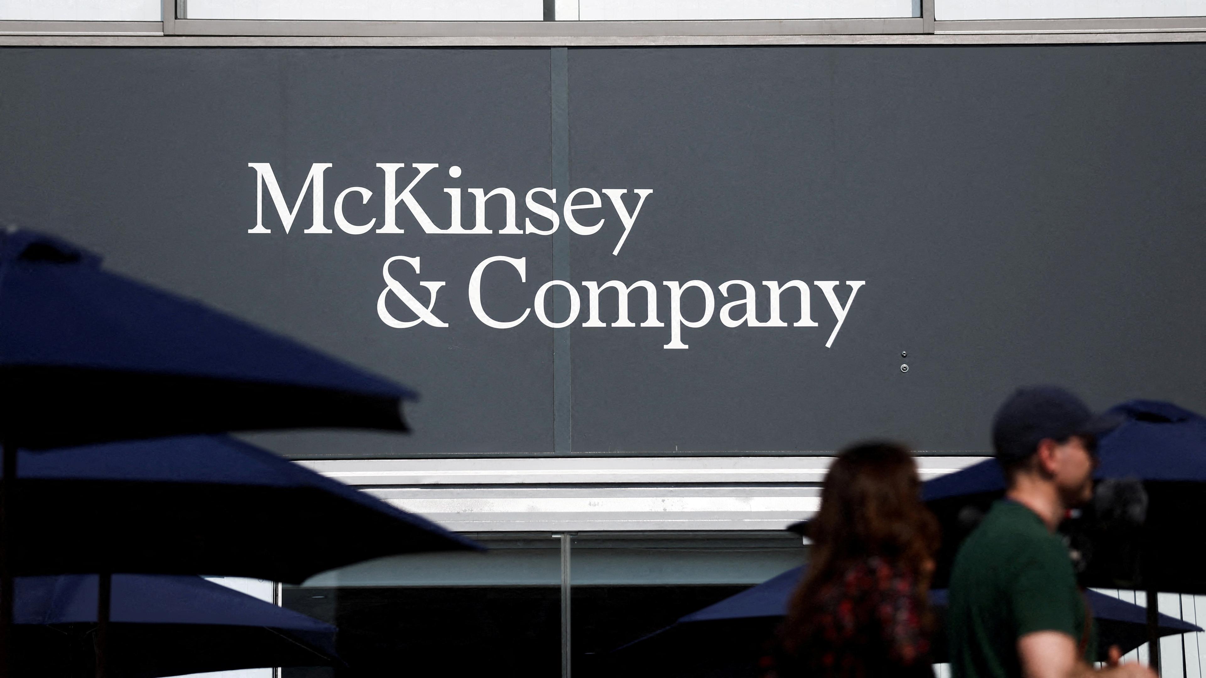 Das Logo der US-Beratungsfirma McKinsey & Company