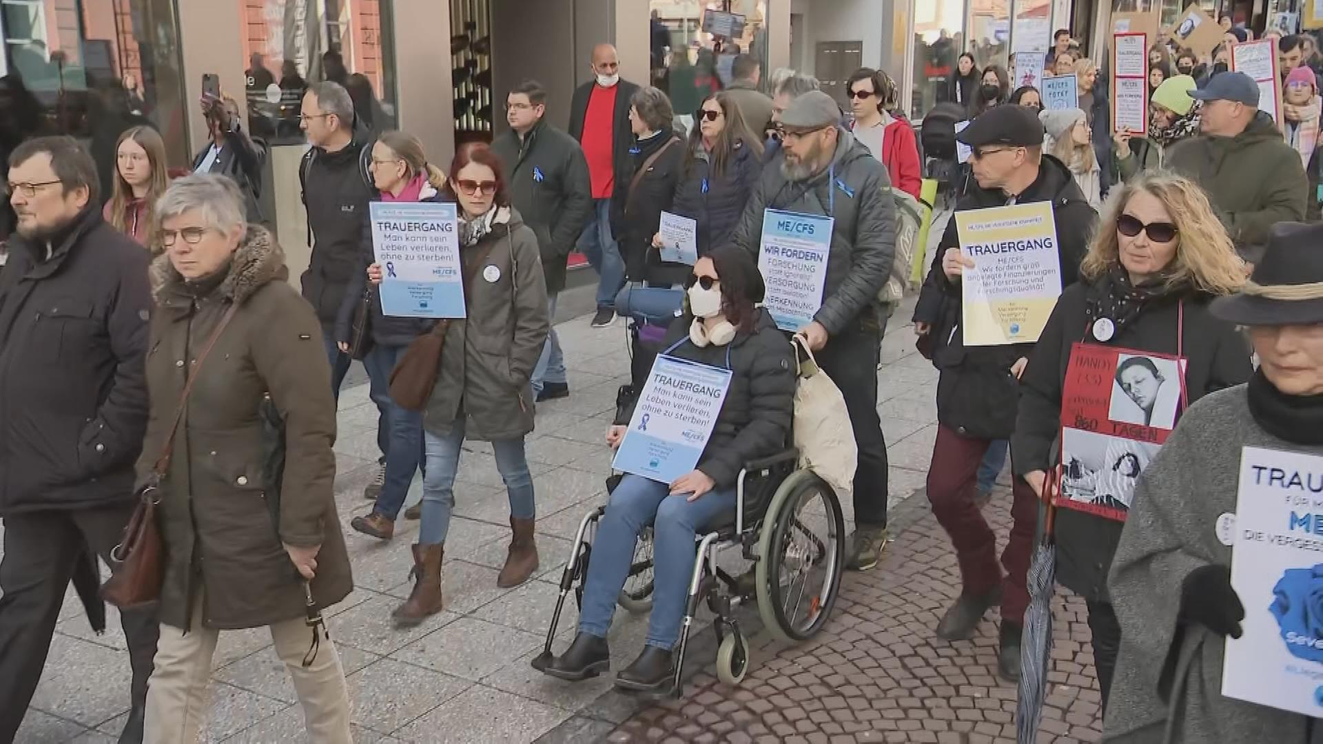 Proteste bei ME-CFS