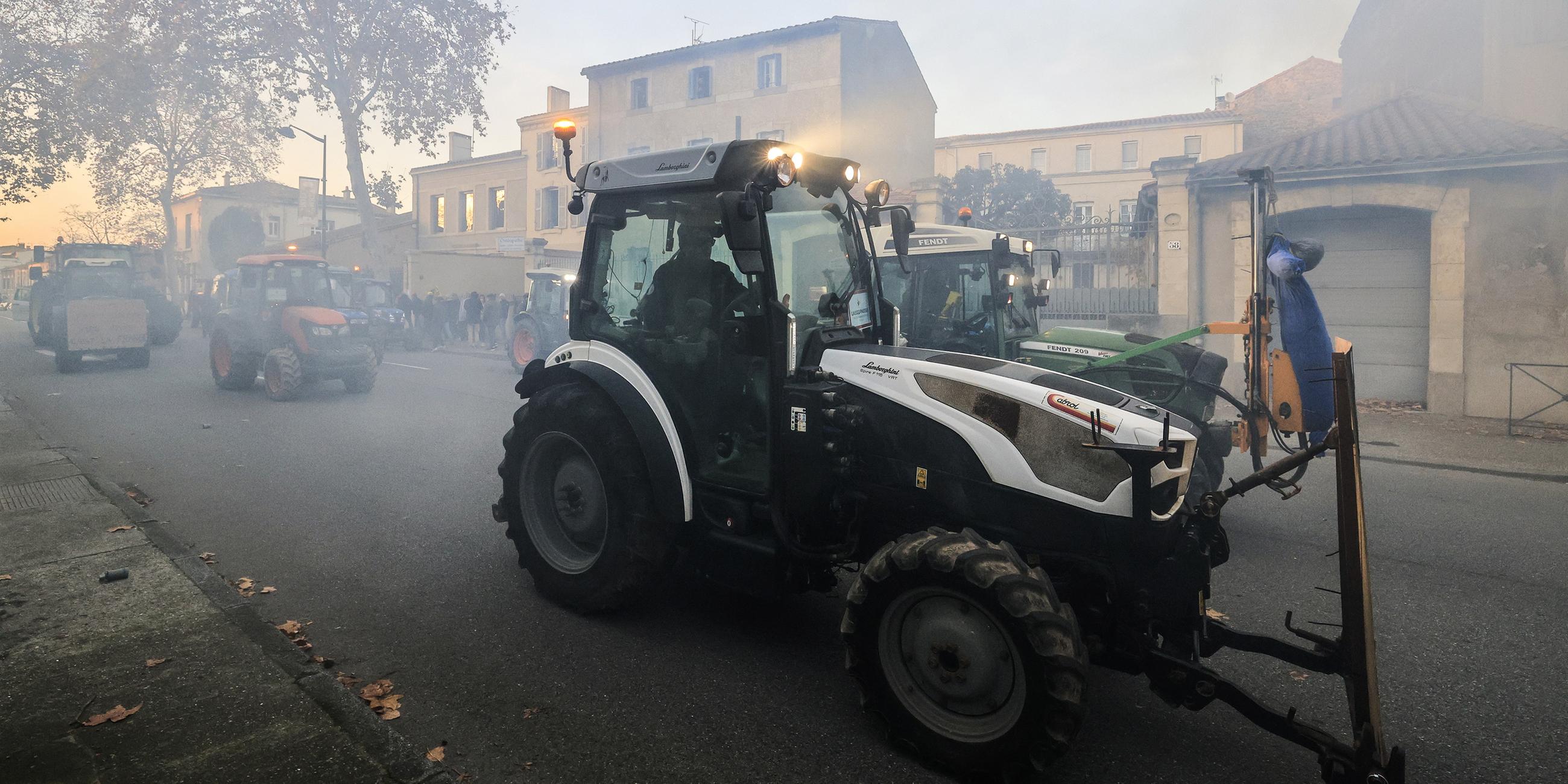 Frankreichs Bauern protestieren gegen Abkommen der EU mit den Mercosur-Staaten.