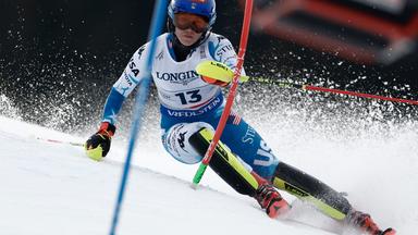  - Alpine Ski-wm - Team-kombination Frauen, Slalom