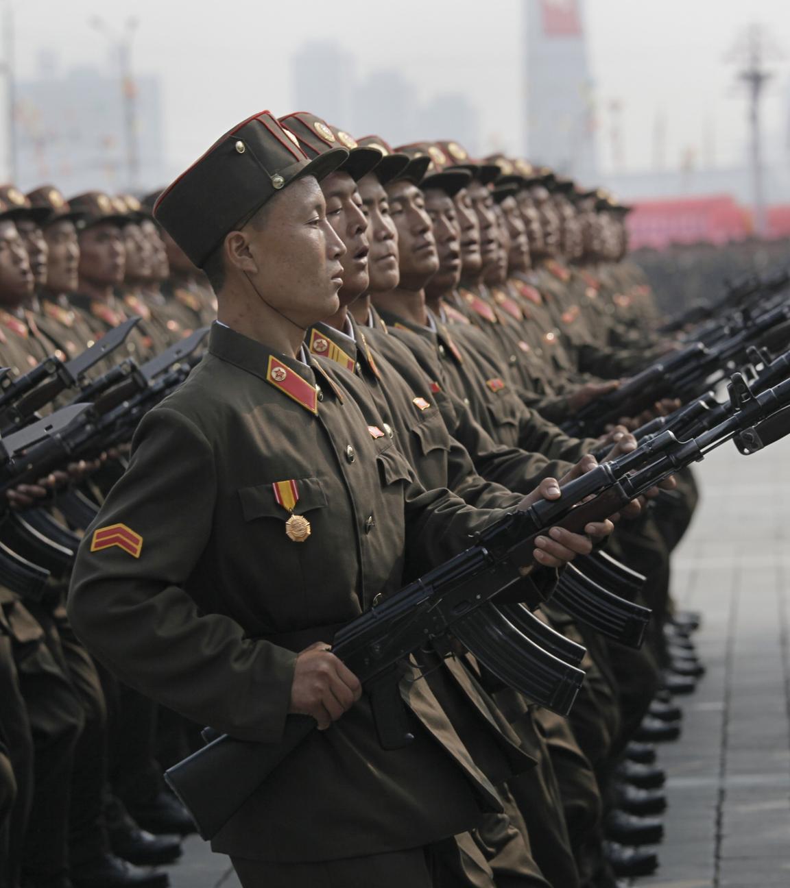 Militärparade in Nordkorea