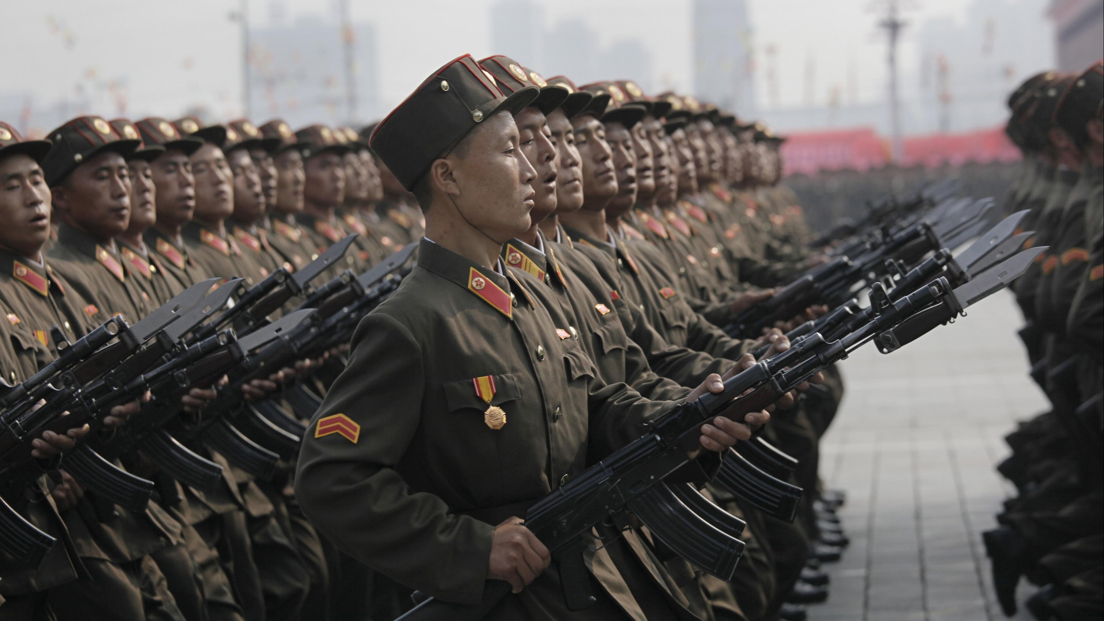 Militärparade in Nordkorea