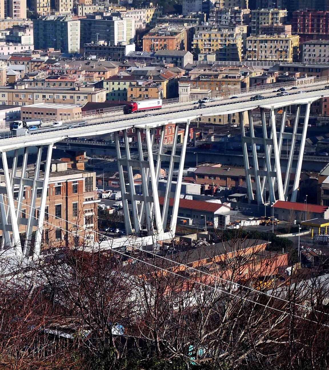 Morandi-Brücke über Genua