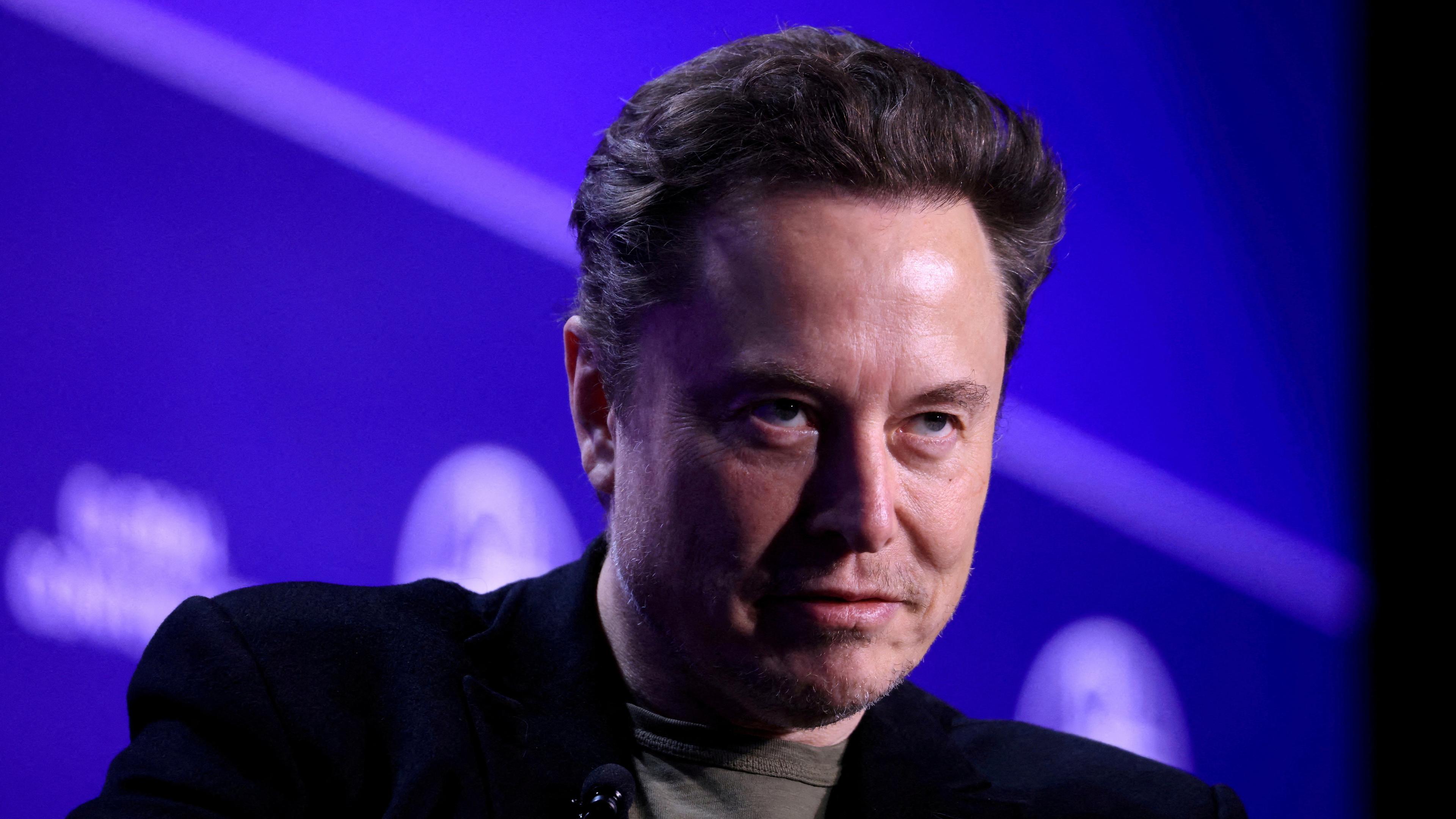 Elon Musk, CEO von Tesla, auf einer Konferenz in Beverly Hills, Kalifornien, USA, 6. Mai 2024.