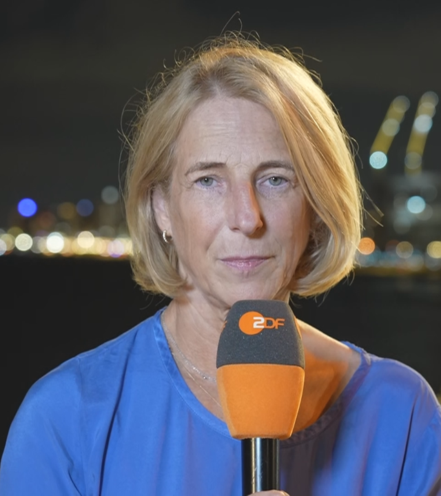 ZDF-Korrespondentin Katrin Eigendorf in Tel Aviv