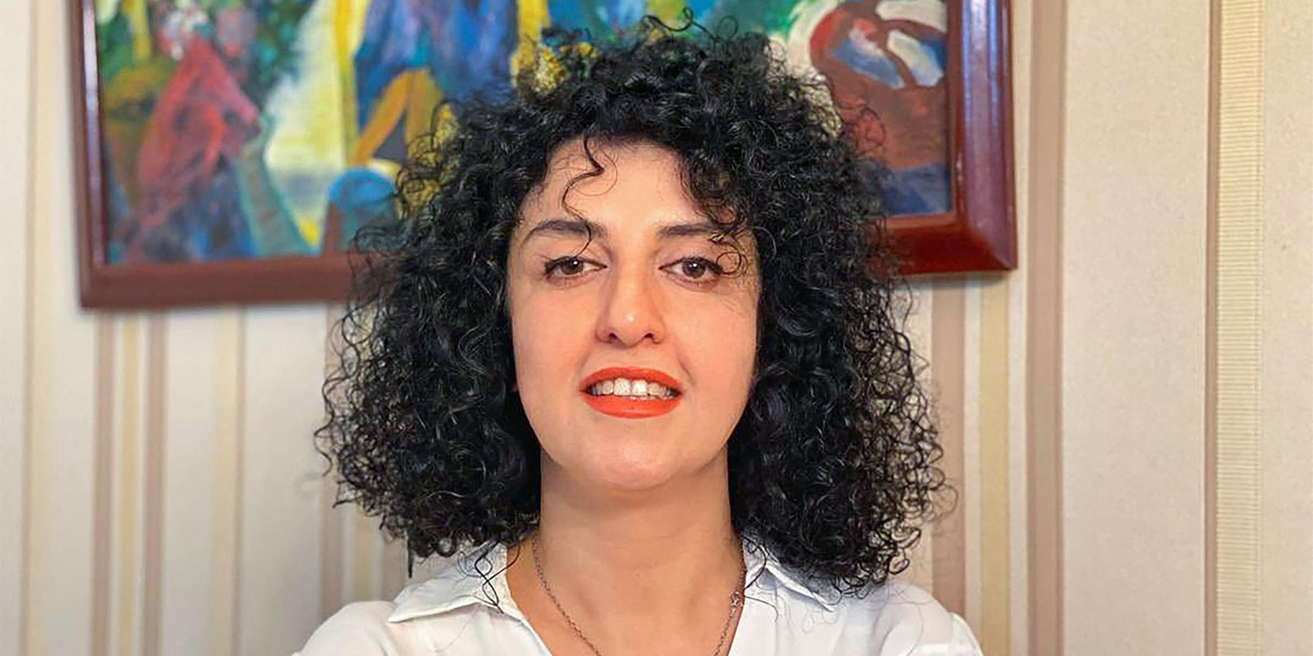 Narges Mohammadi erhält Friedensnobelpreis