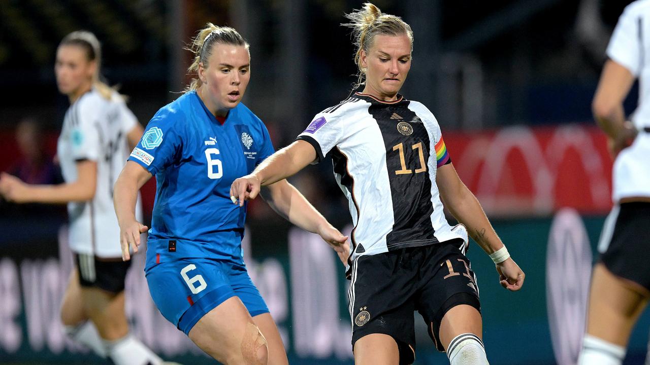 Nations League der Frauen Deutschland Island ZDFmediathek