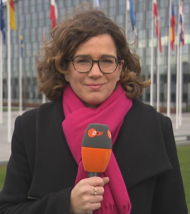 ZDF-Korrespondentin Isabelle Schaefers zugeschaltet aus Brüssel