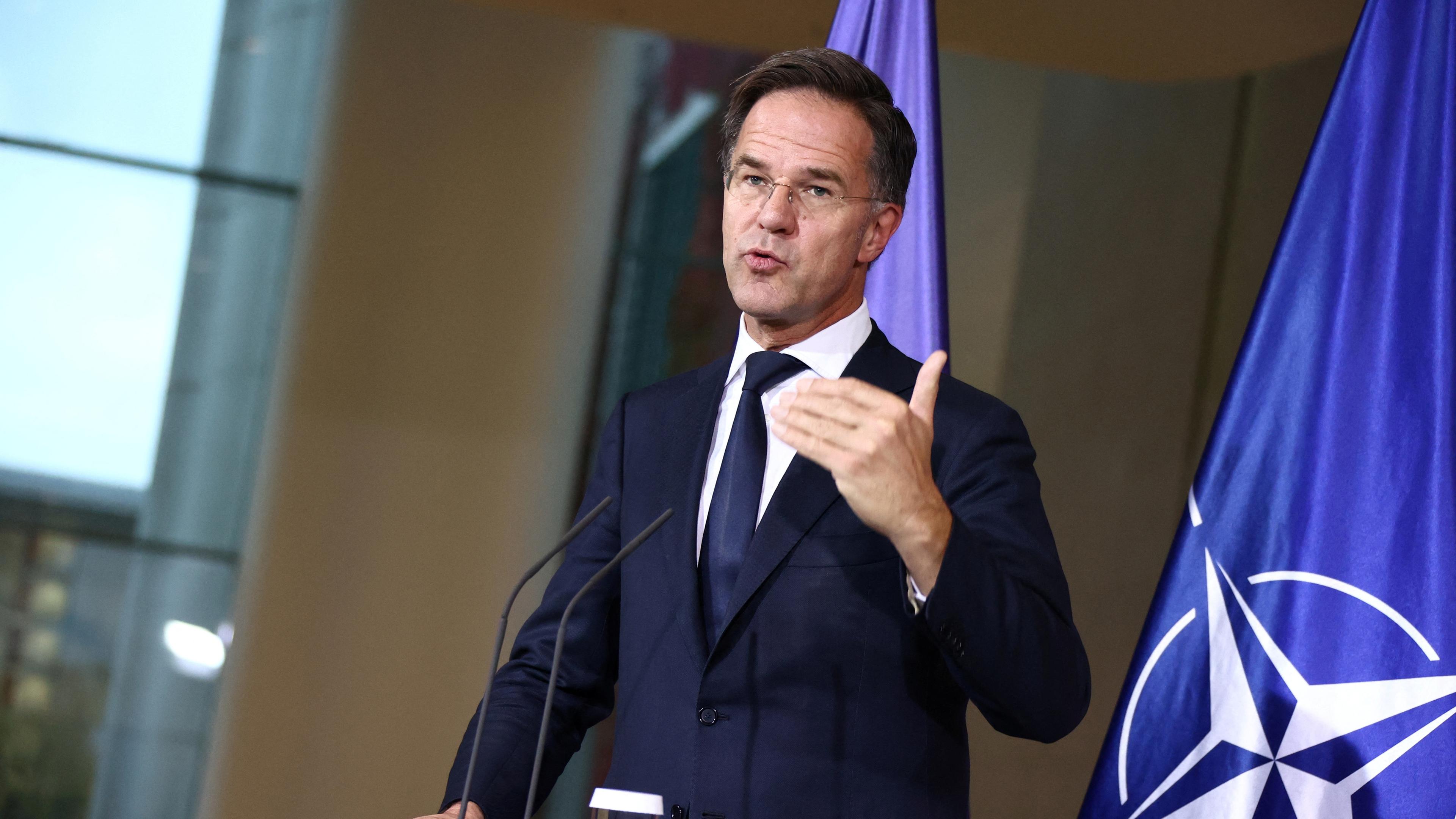 NATO Generalsekretär Mark Rutte