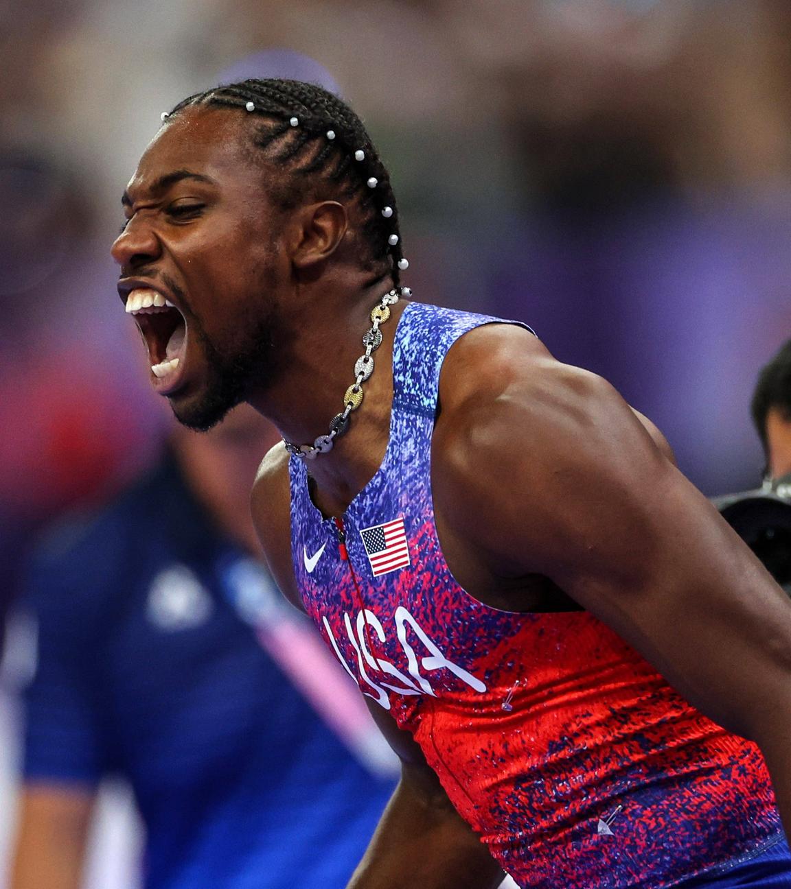 US-Amerikaner Noah Lyles wird Olympiasieger über 100m.