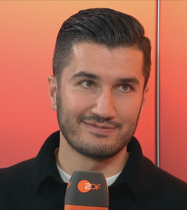 Nuri Sahin, Trainer Borussia Dortmund, im Sportstudio.