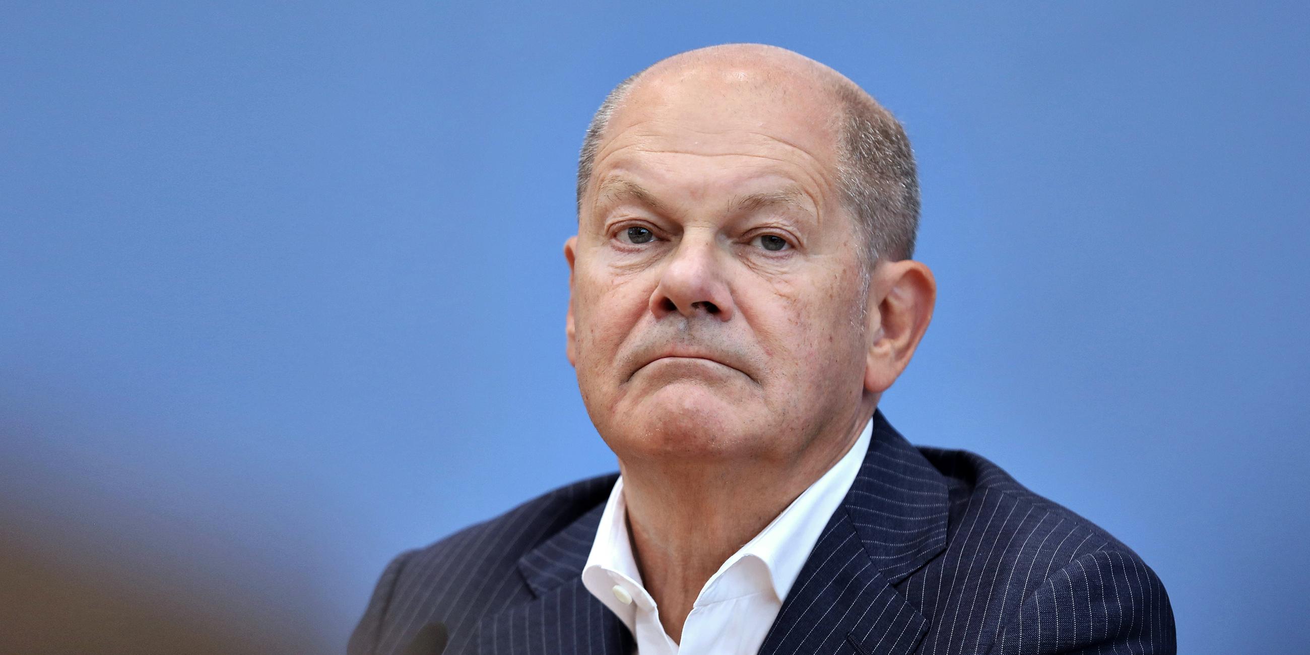 Bundeskanzler Olaf Scholz