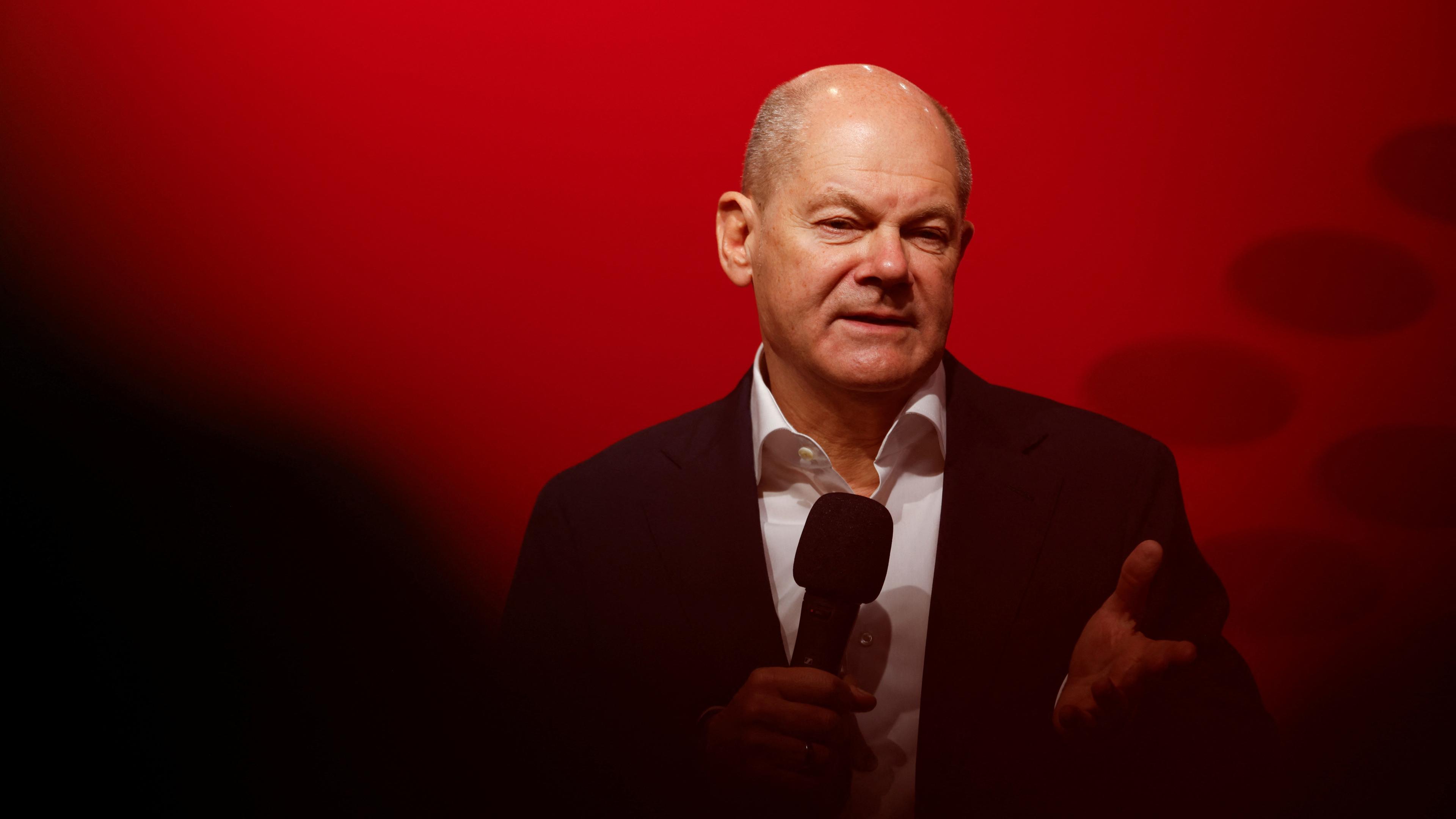 Olaf Scholz am 22.11.2024