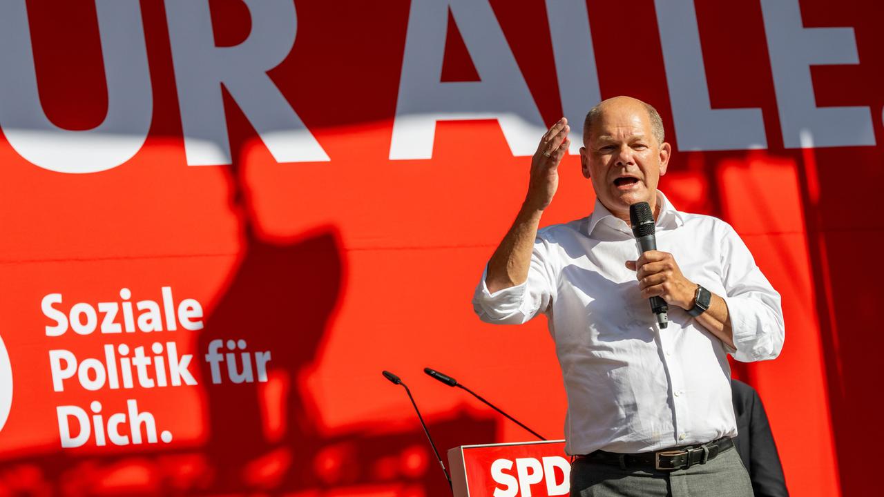 SPD-Wahlkampf In München: Scholz Attakiert Populisten - ZDFheute