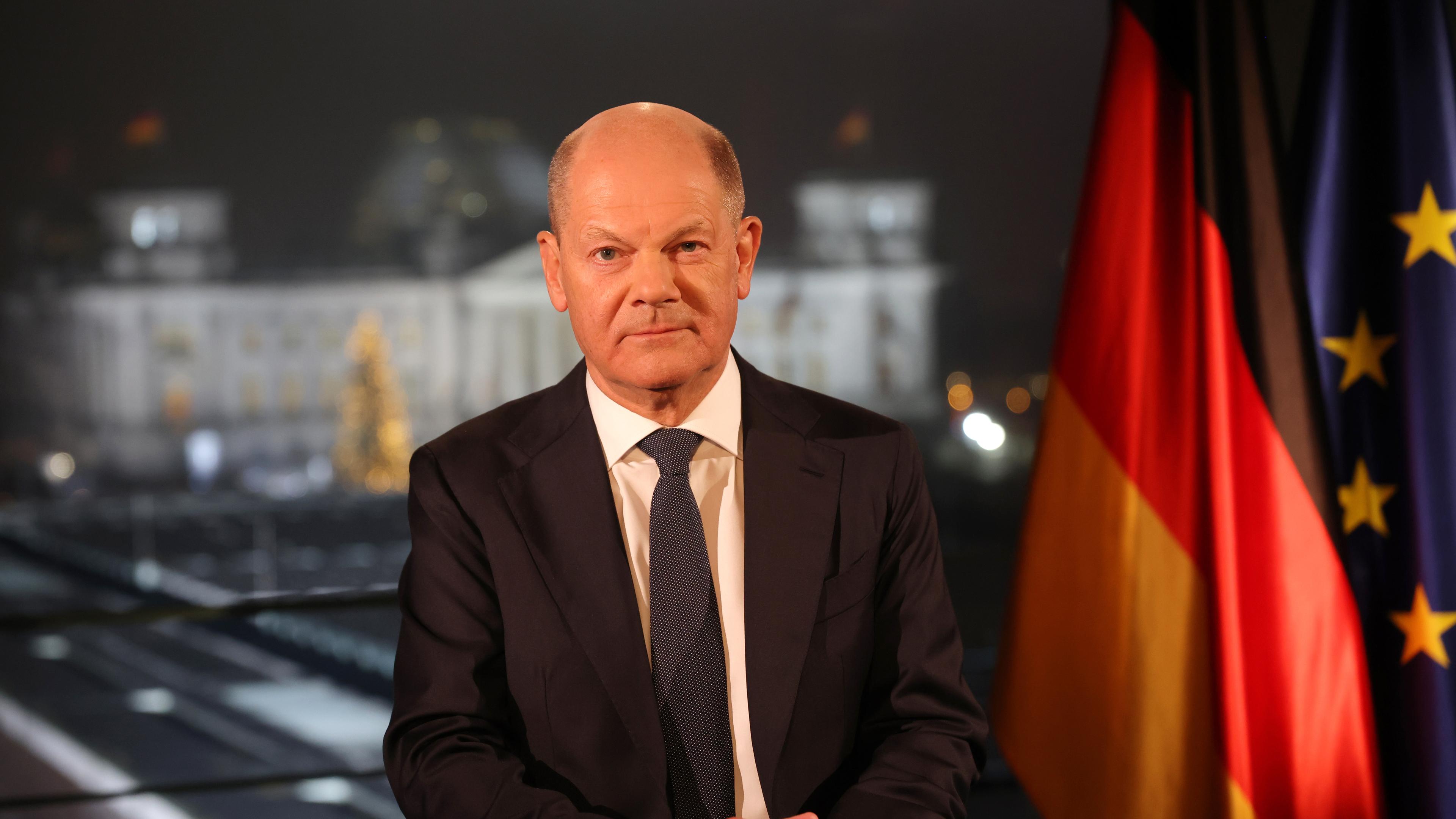 Olaf Scholz Neujahrsansprache 2024