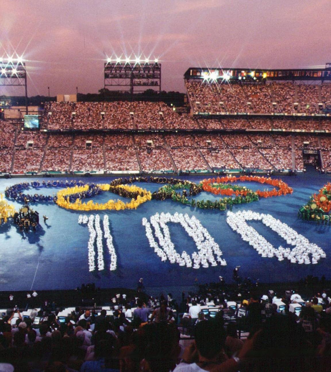 Eröffnungsfeier der Olympischen Sommerspiele 1996 in Atlanta.