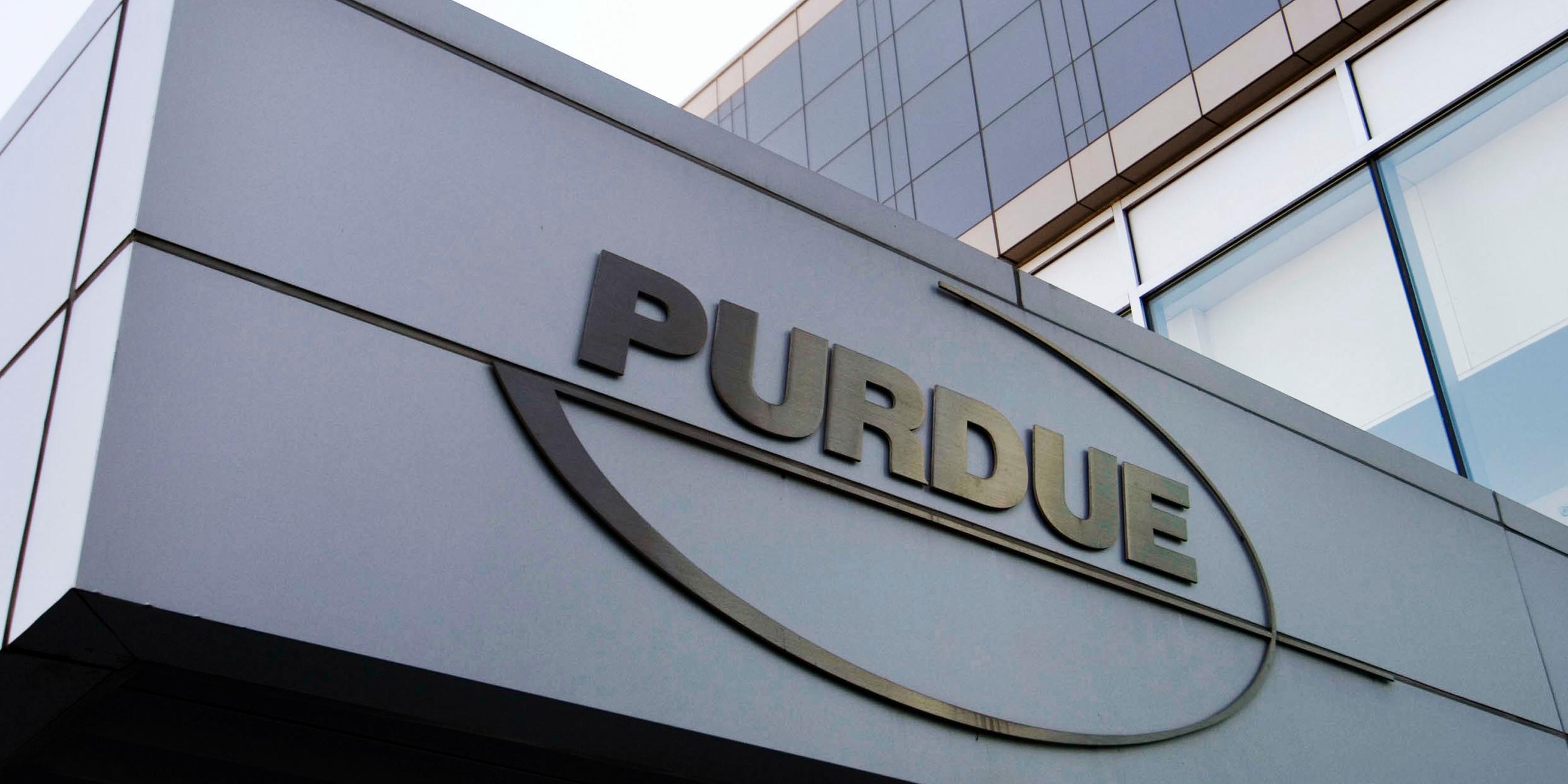 Opioid Krise: Purdue Pharma Office in Stamford, USA