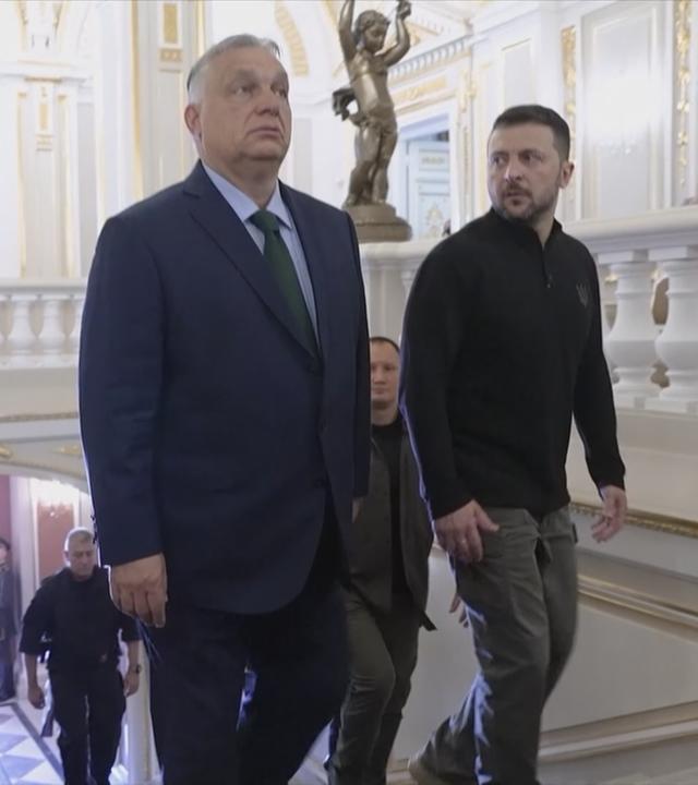 Orban und Selenski in Kiew