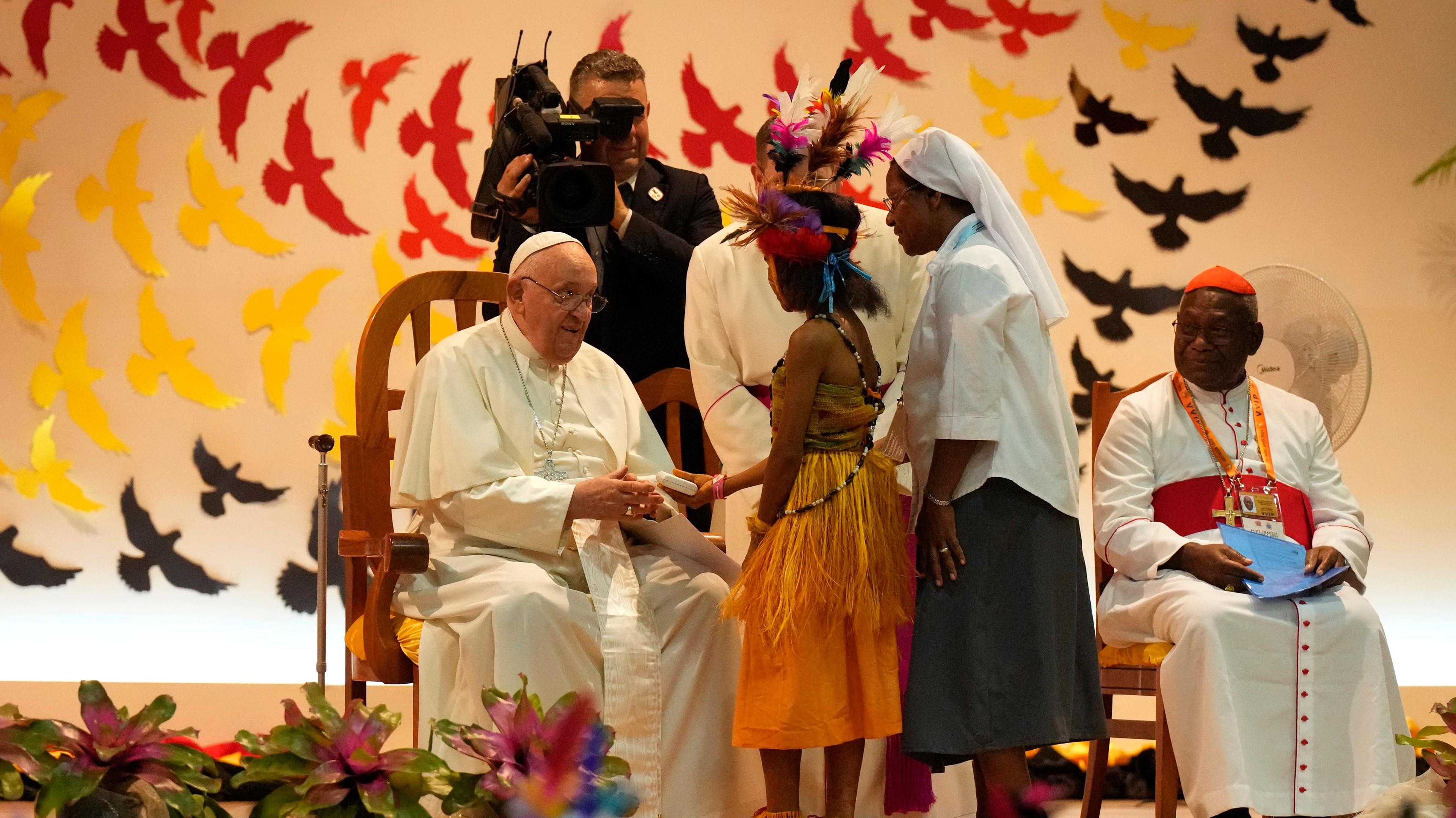 Papast Franziskus in Papua-Neuguinea