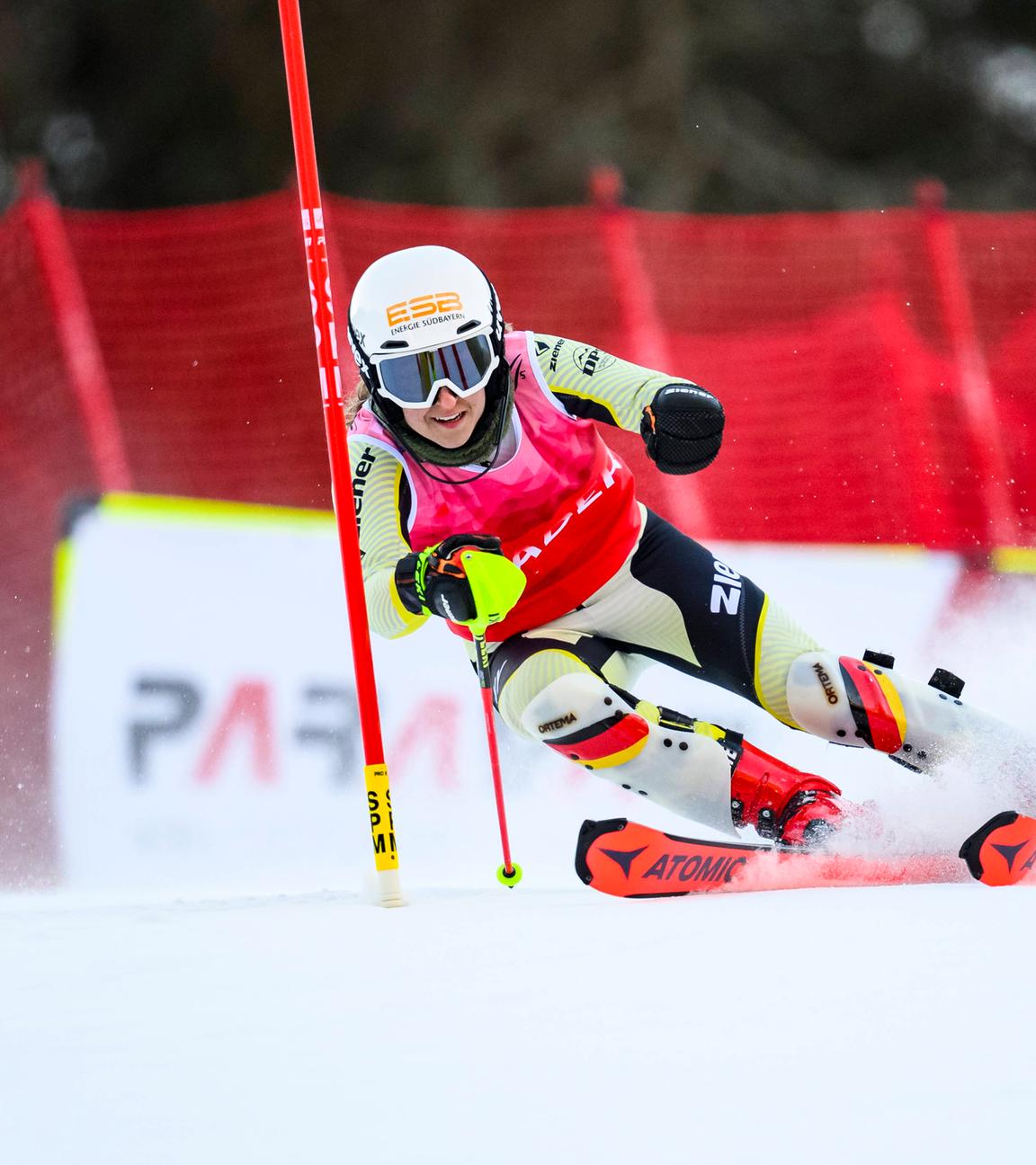 Anna-Maria Rieder beim Para-Ski-Weltcup in Feldberg