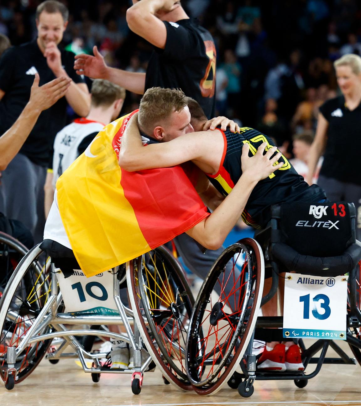 Die deutschen Para-Basketballer gewinnen das Spiel um die Bronzemedaille gegen Canada.