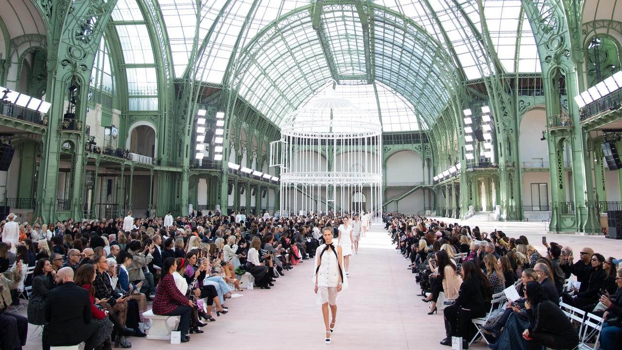 Pariser Fashion Week: Chanel wieder im Grand Palais