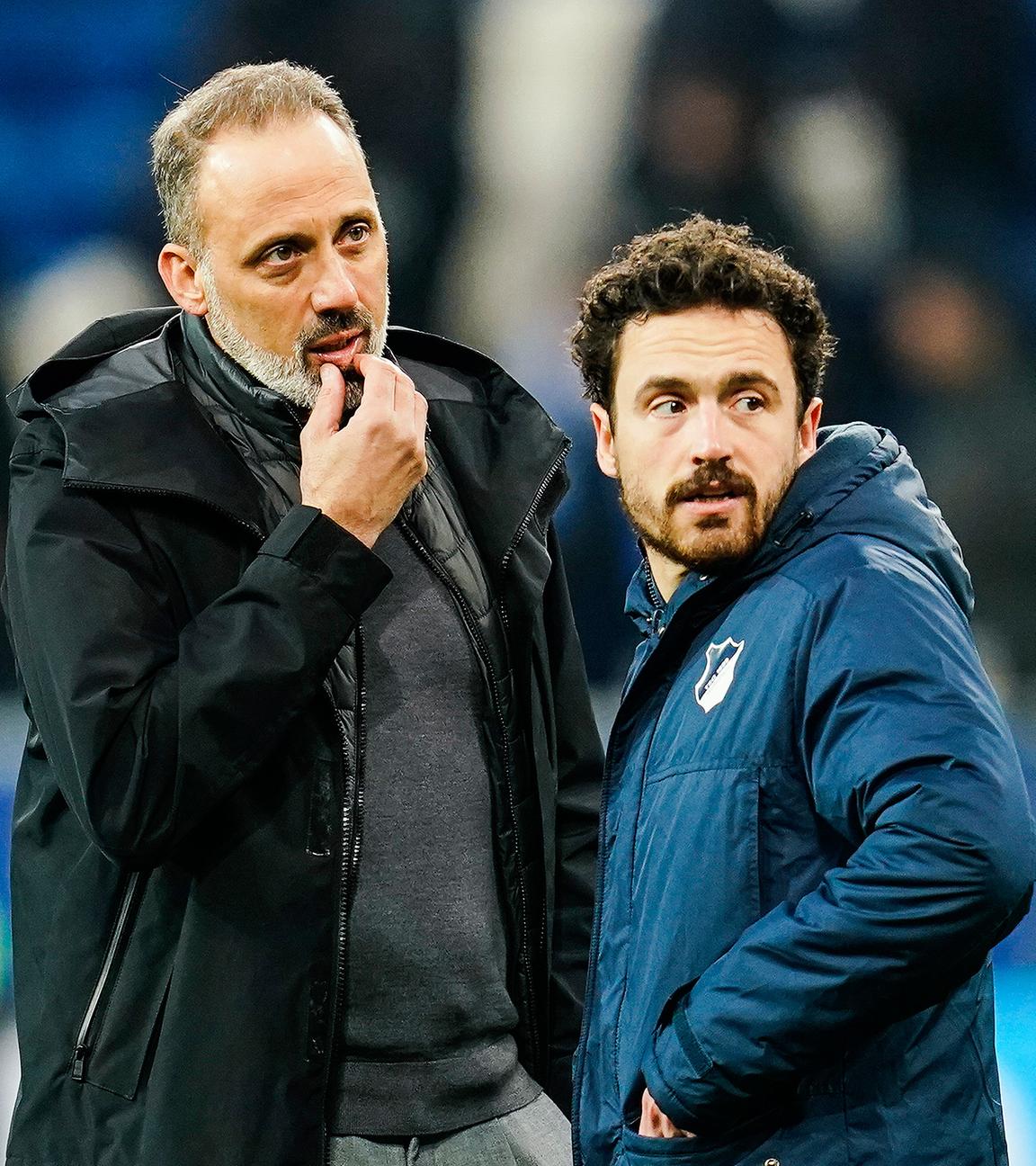 Pellegrino Matarazzo und Thomas Delaney