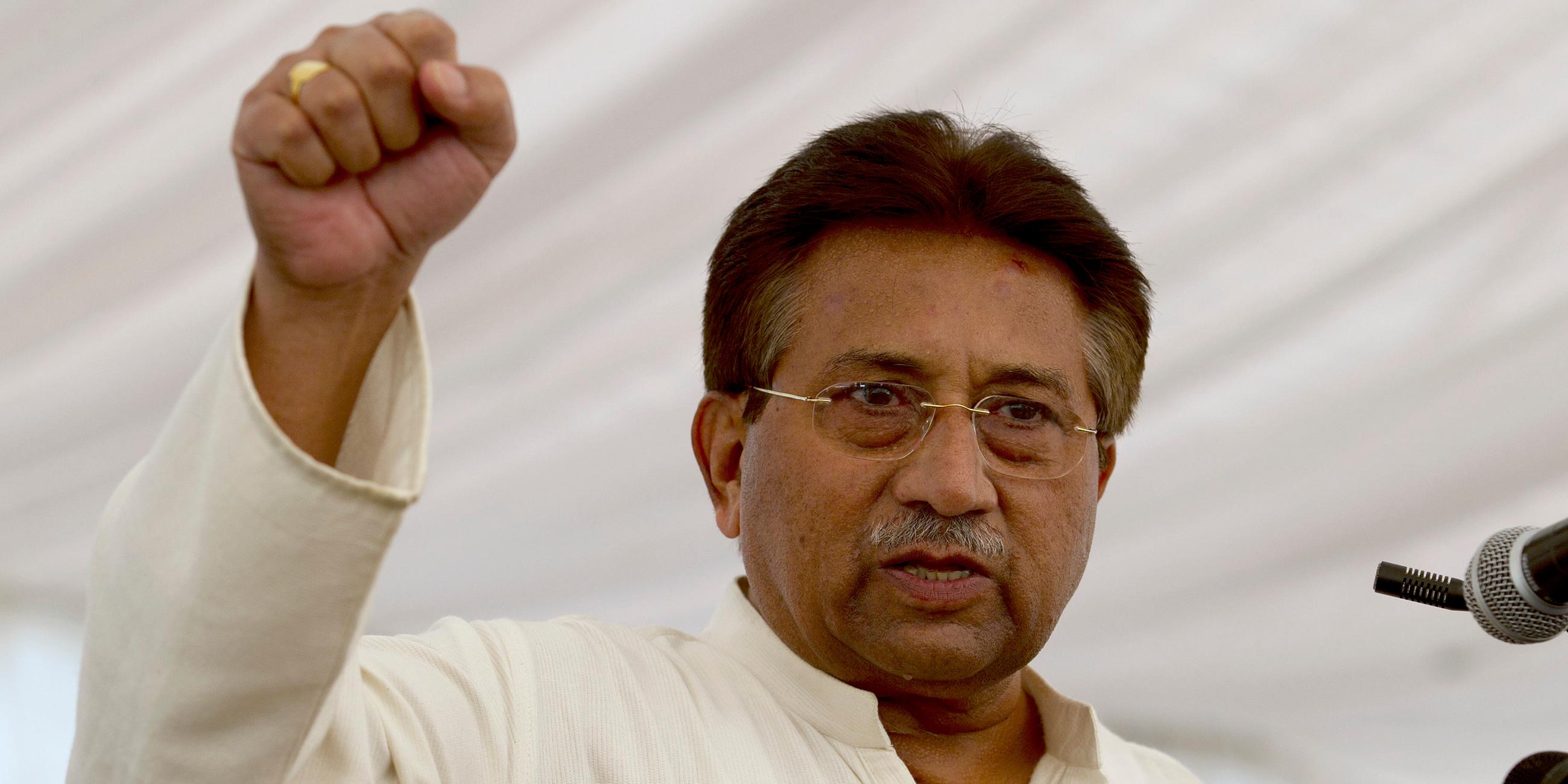 Der frühere pakistanische Präsident Pervez Musharraf (Archivfoto)