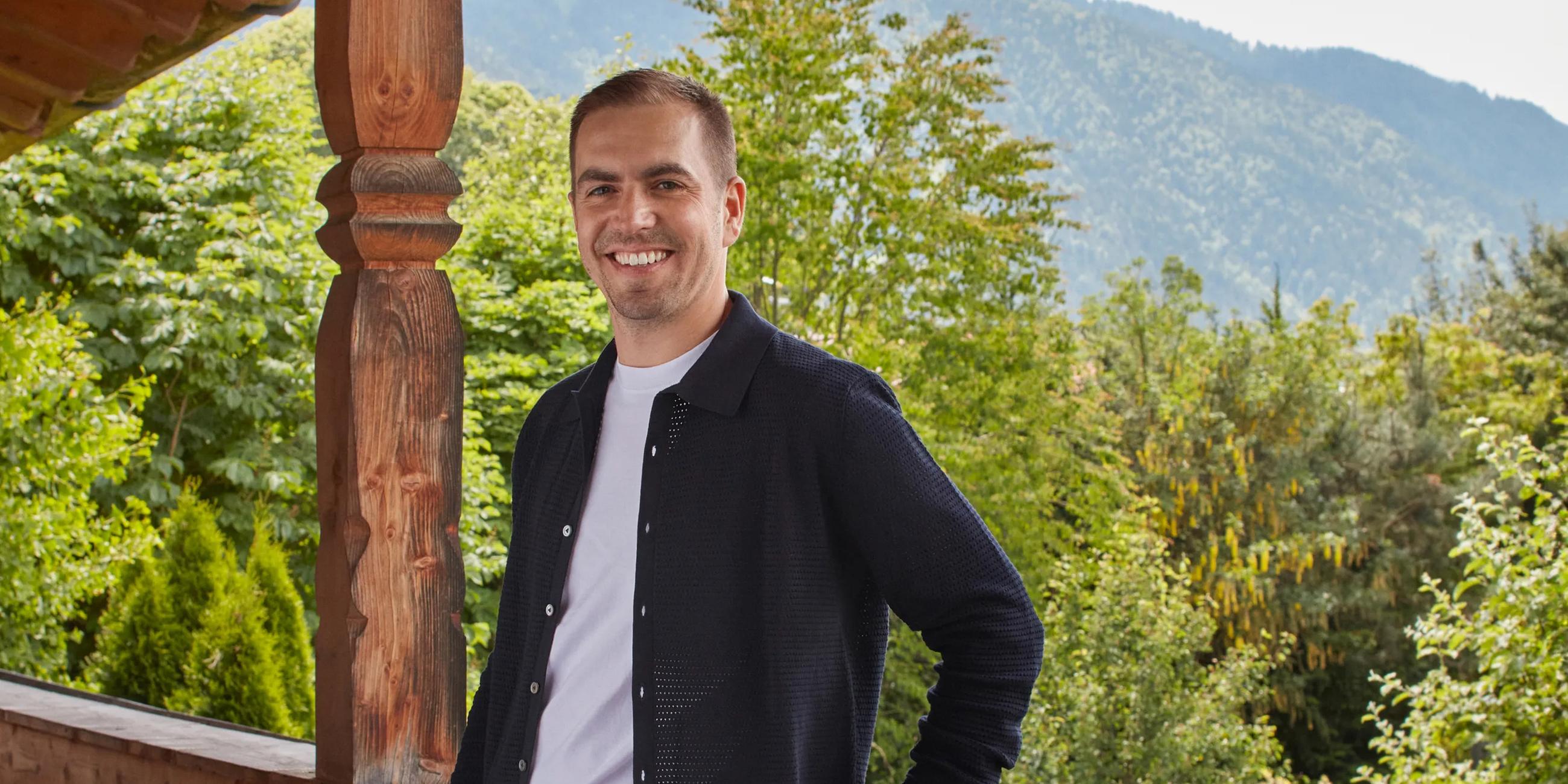 Philipp Lahm am Tegernsee