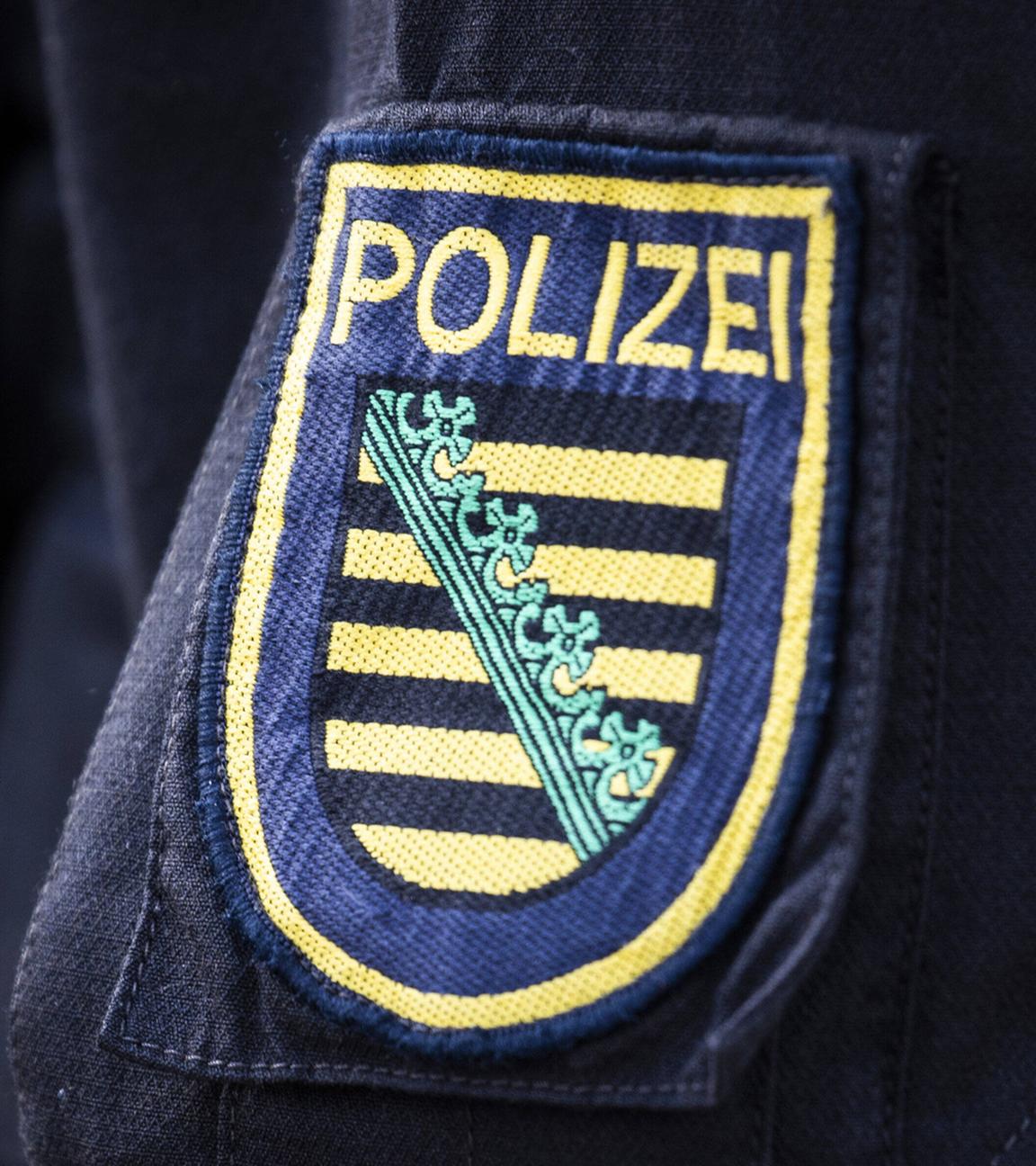 Wappen der Polizei in Sachsen