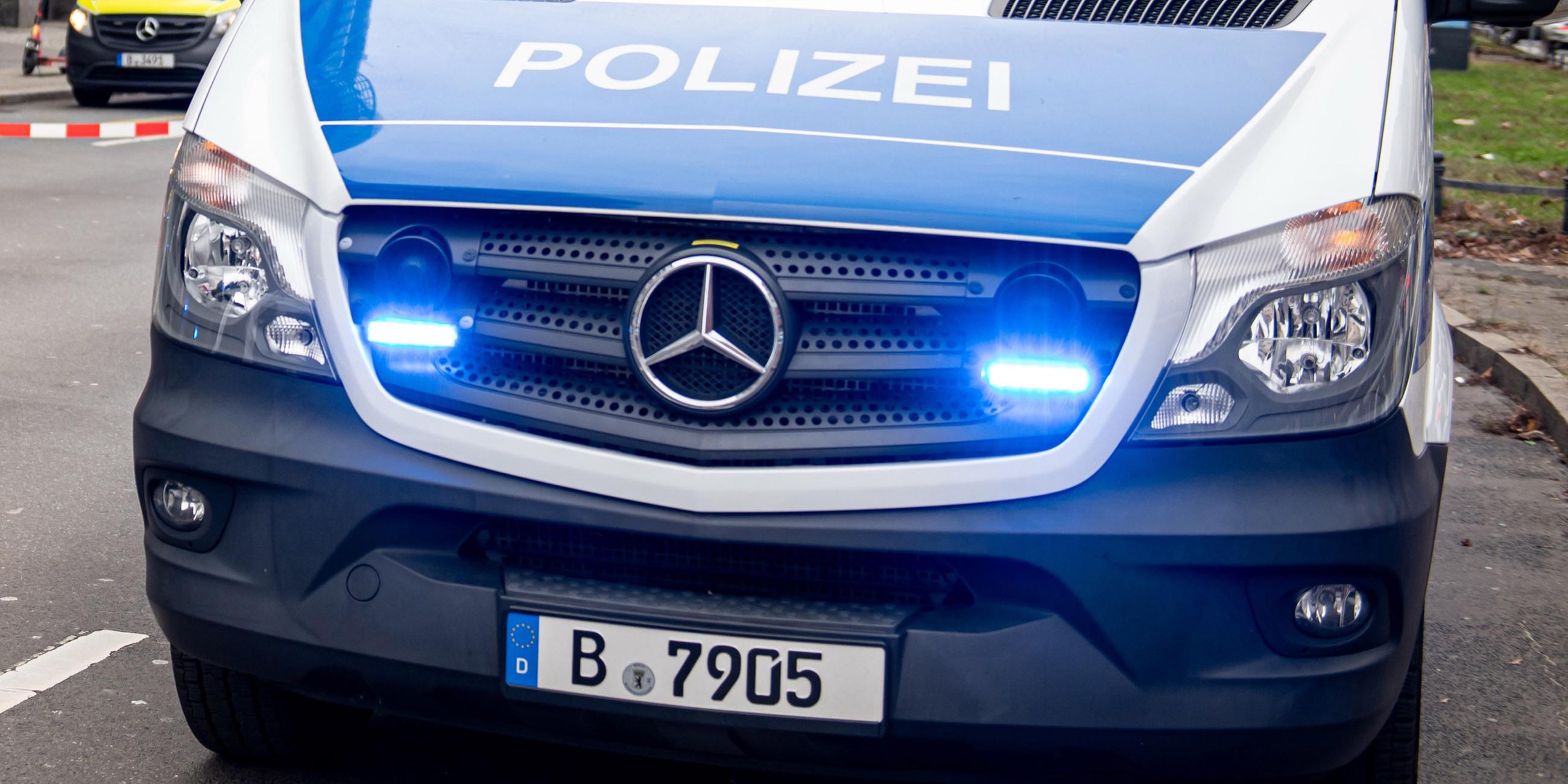 Polizeiwagen in Berlin