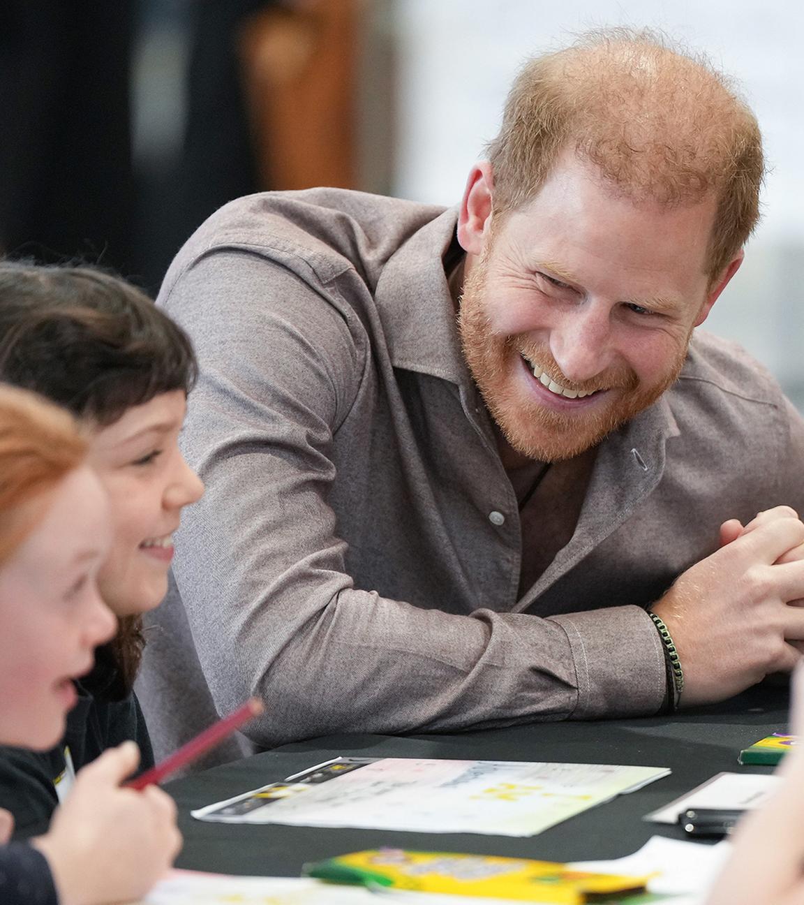 Prinz Harry hat Schülern in Vancouver die Invictus Games erklärt