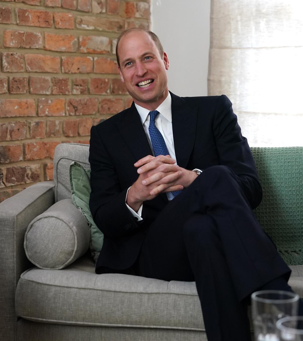 Prinz William besucht "James' Place" in Newcastle